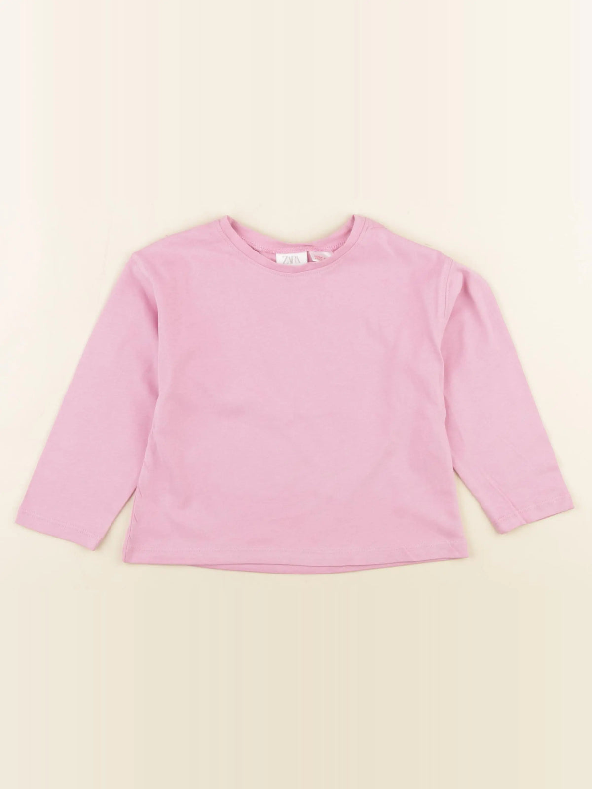 Zara - tee-shirt rose - 2 ans