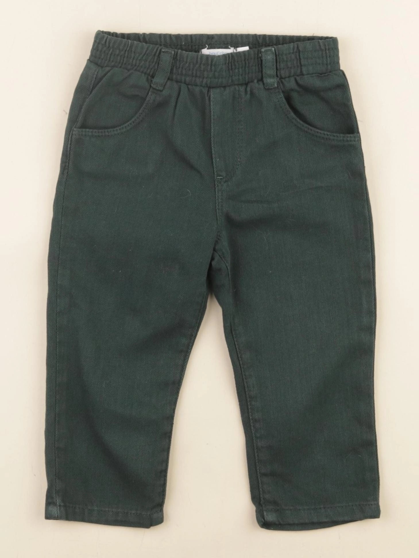 Boutchou - jean vert - 12 mois