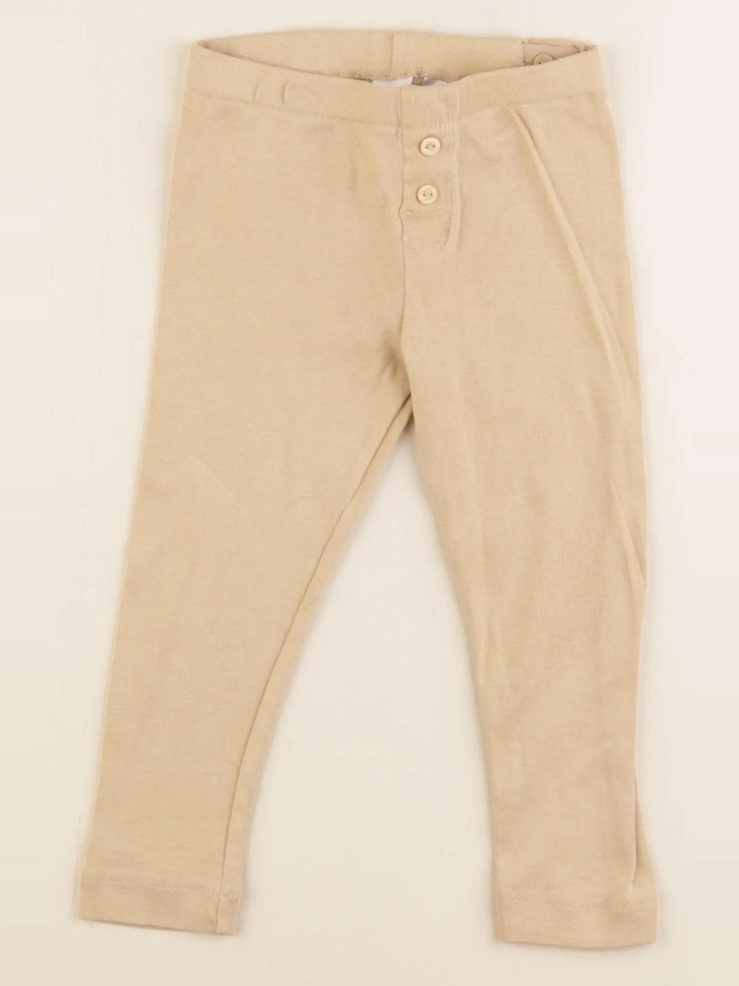 H&M - legging jaune - 18/24 mois