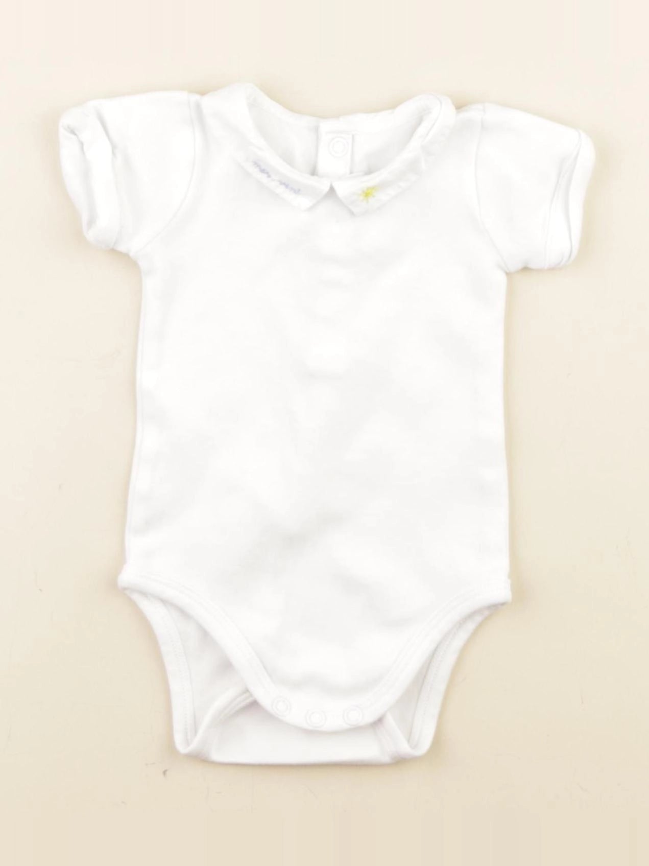 Jacadi - body à col blanc - 3 mois