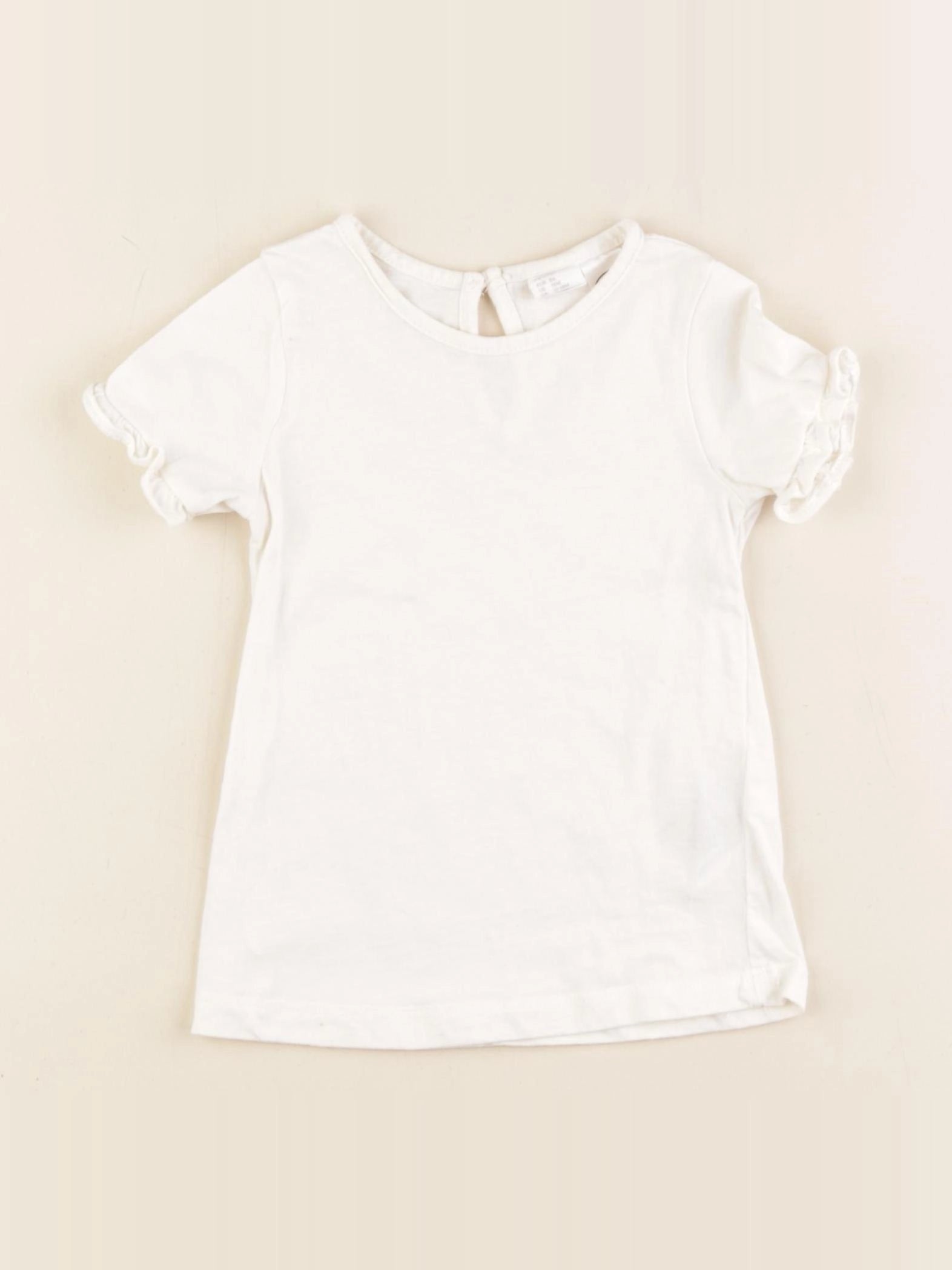 H&M - tee-shirt beige - 12/18 mois