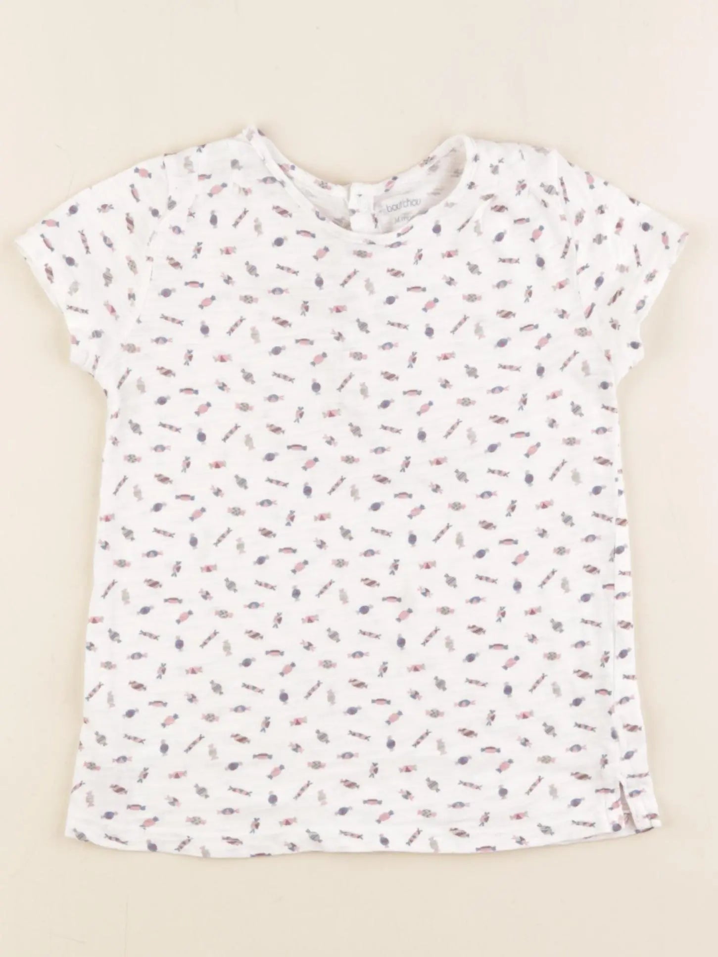Boutchou - tee-shirt multicolore - 24 mois