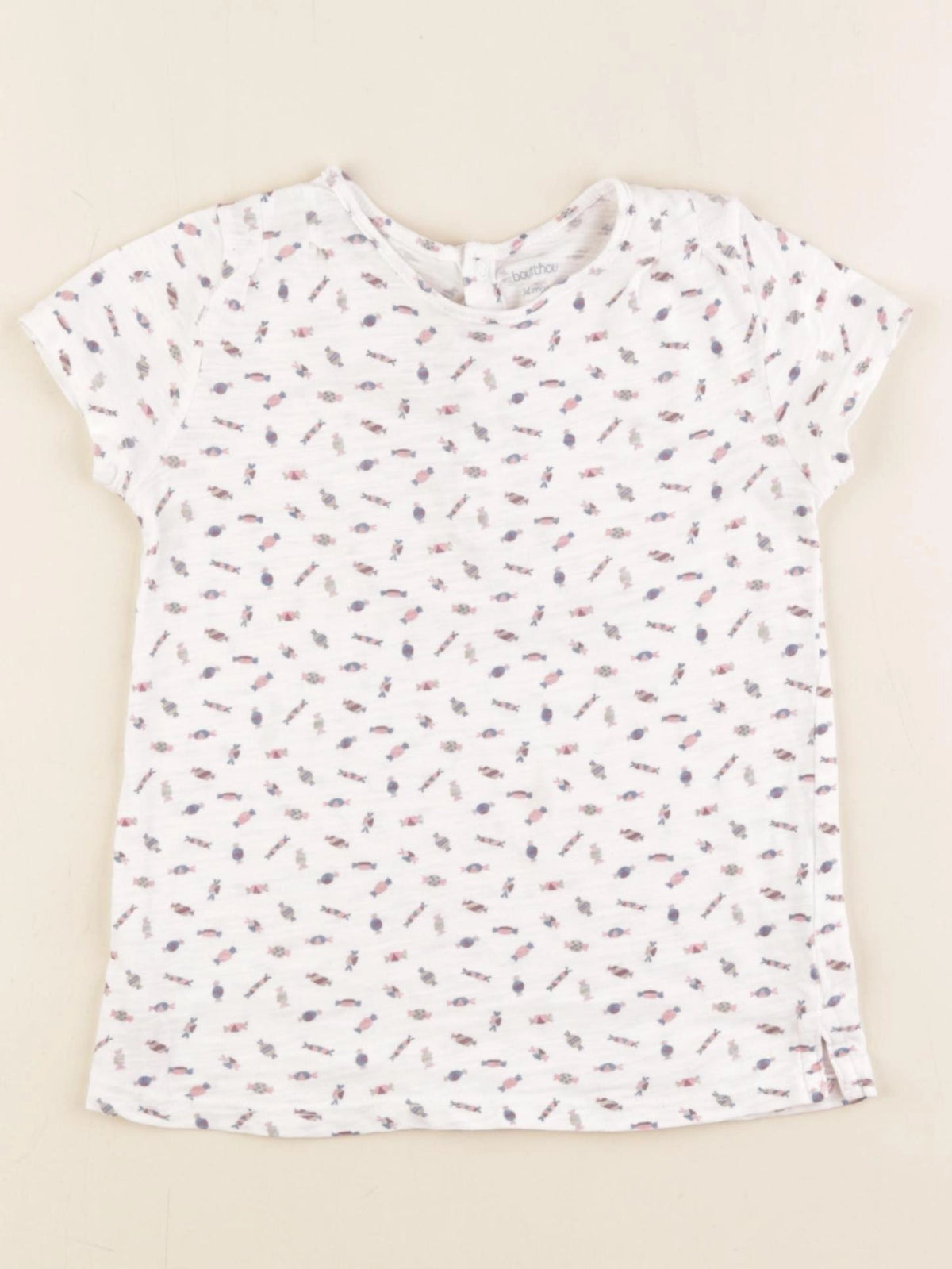 Boutchou - tee-shirt multicolore - 24 mois
