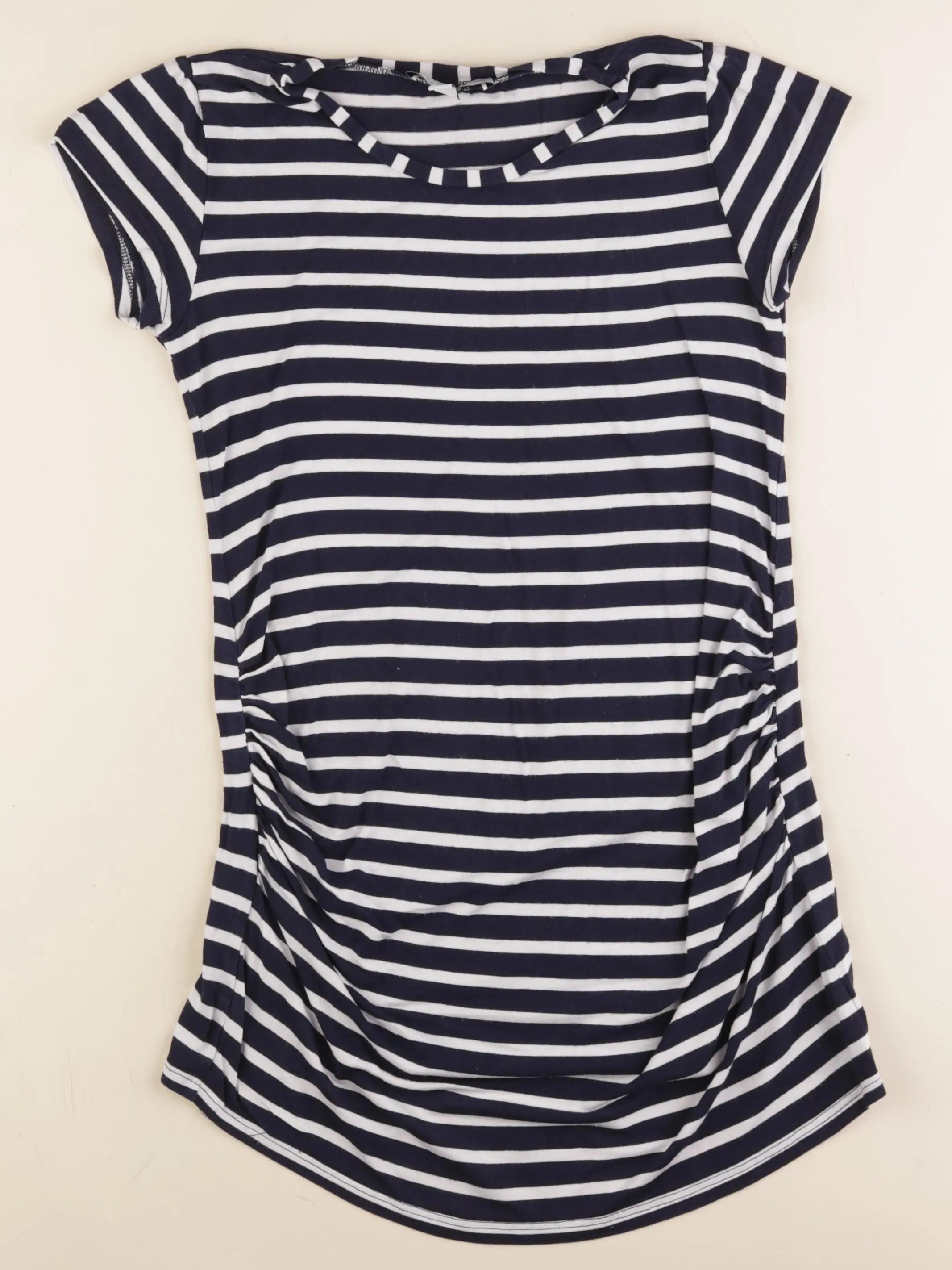 Envie de fraise - tee-shirt grossesse bleu - 34 à 36