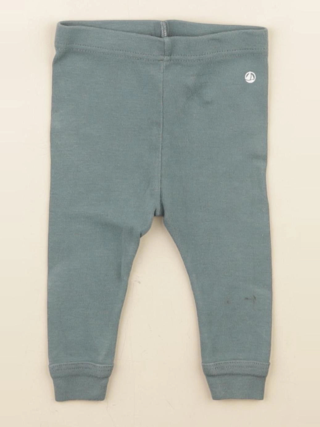 Petit Bateau - legging vert - 3 mois