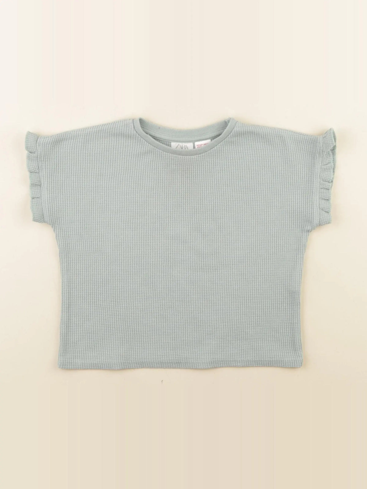 Zara - tee-shirt vert - 18/24 mois