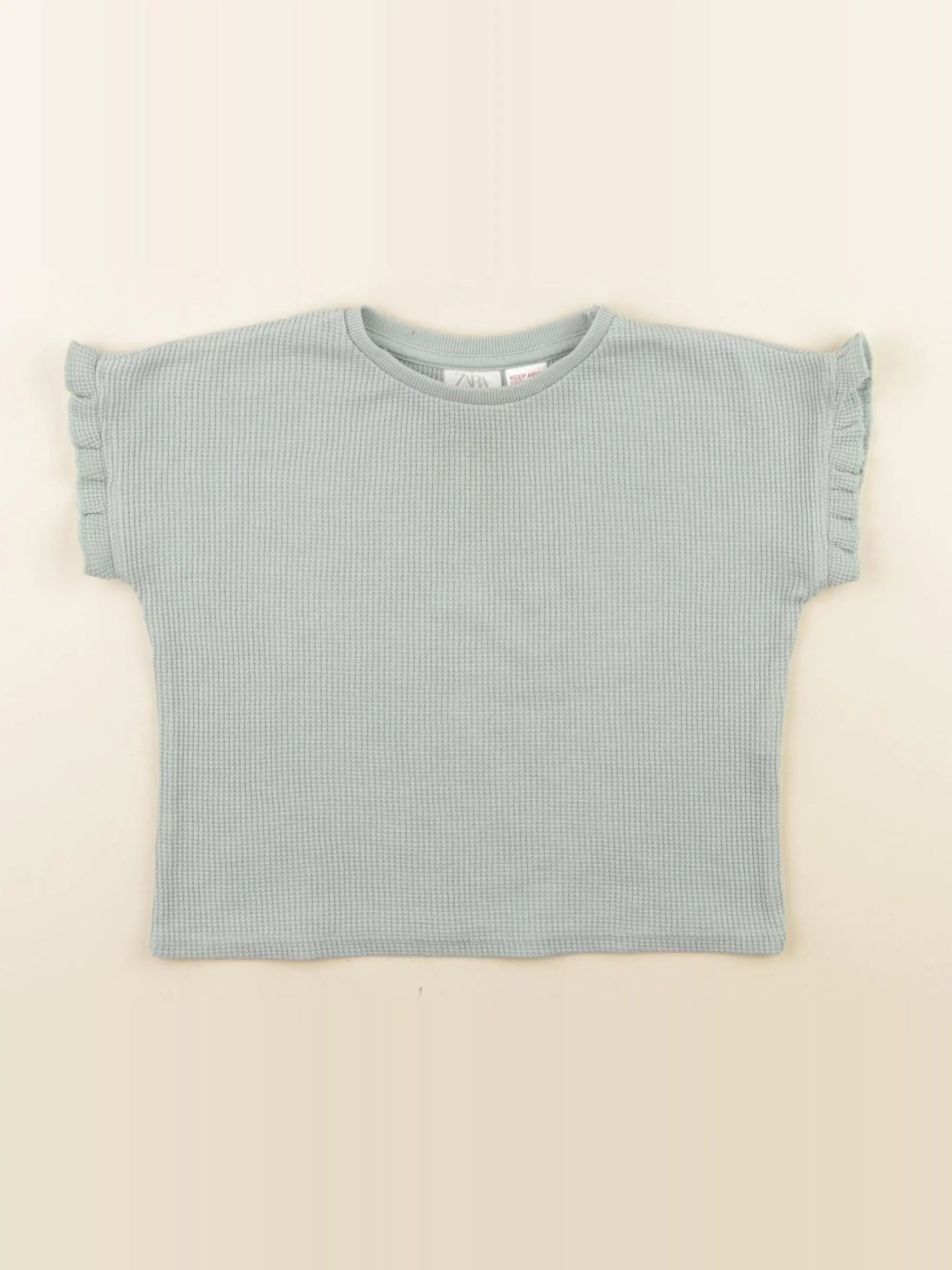 Zara - tee-shirt vert - 18/24 mois