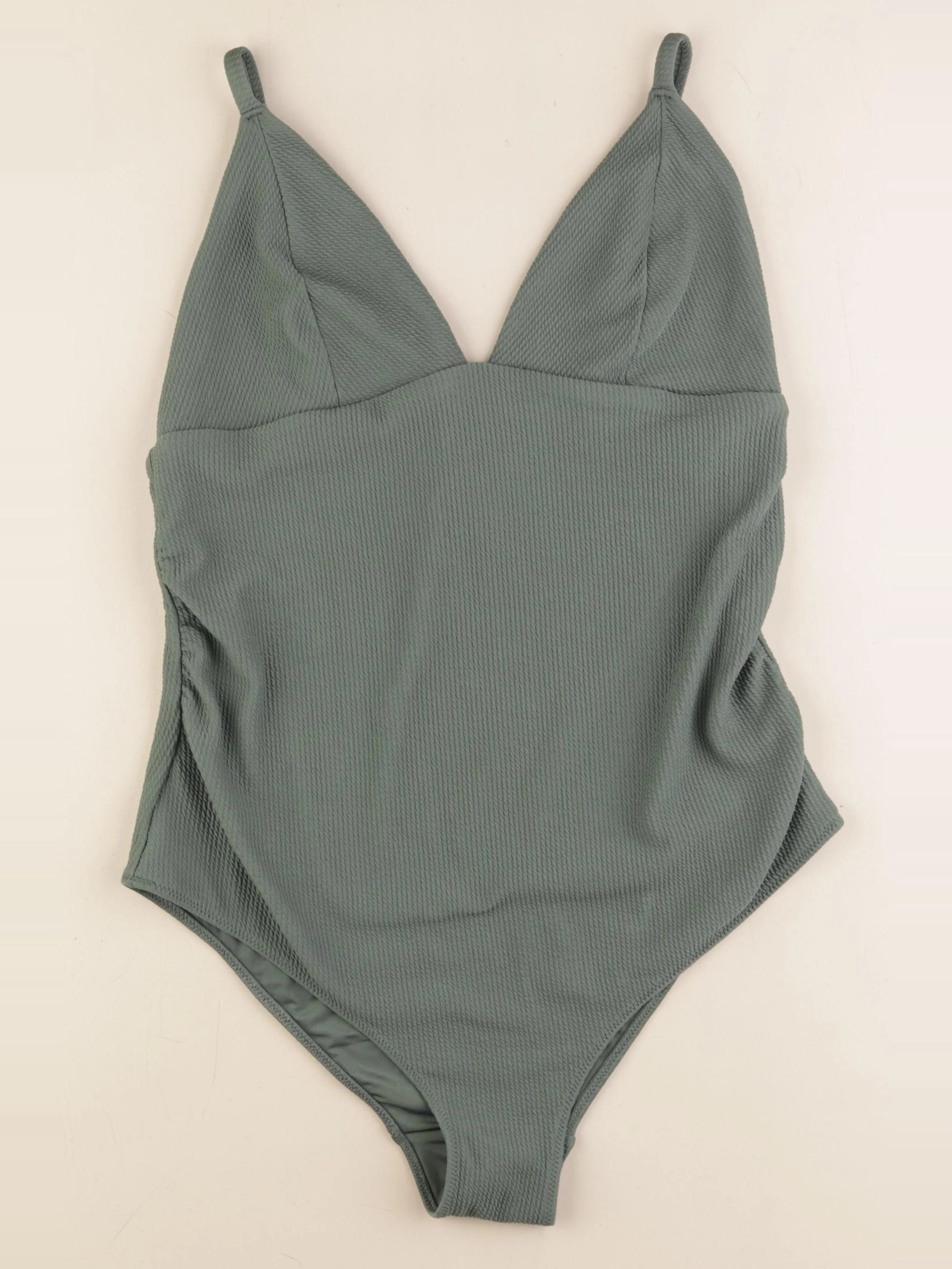 H&M - maillot de bain grossesse vert - m
