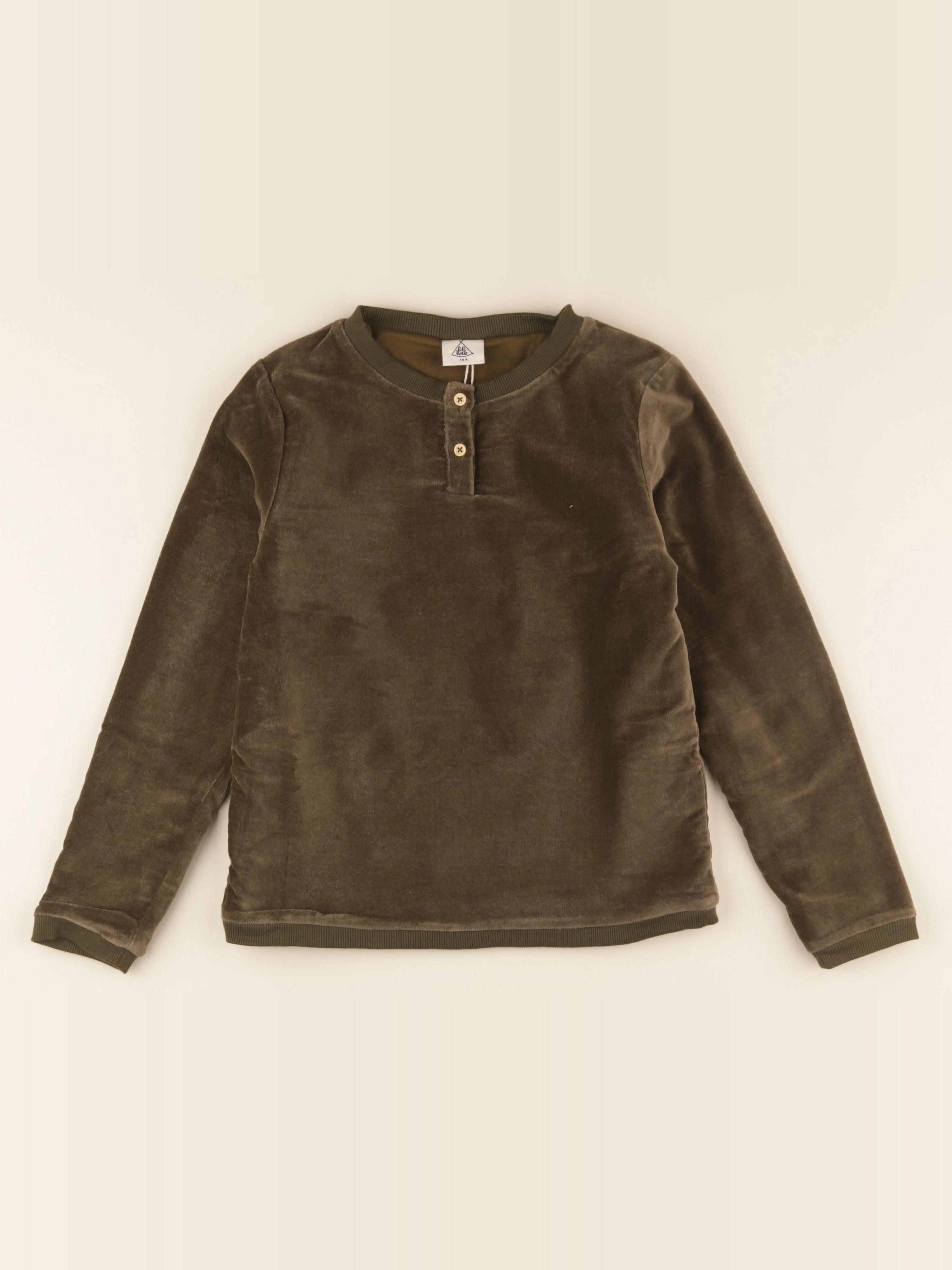 Pull Ferdinand velours kaki