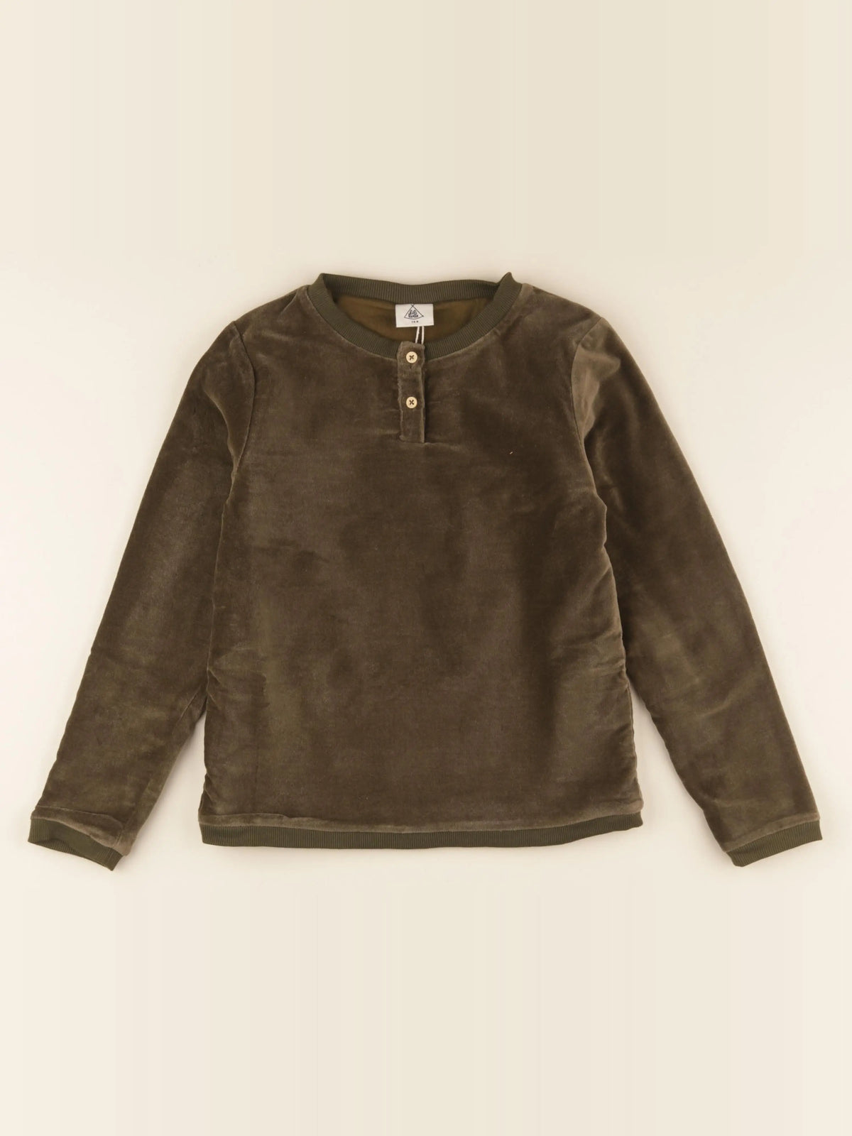 Pull Ferdinand velours kaki