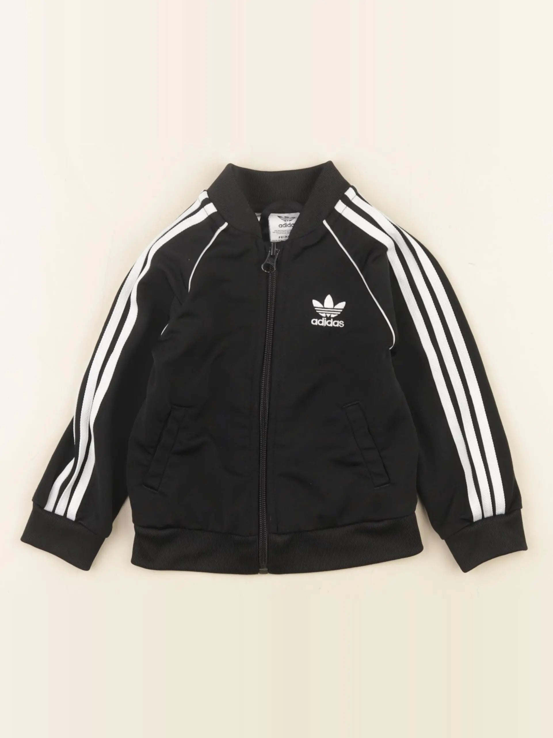Adidas - sweat noir - 9/12 mois