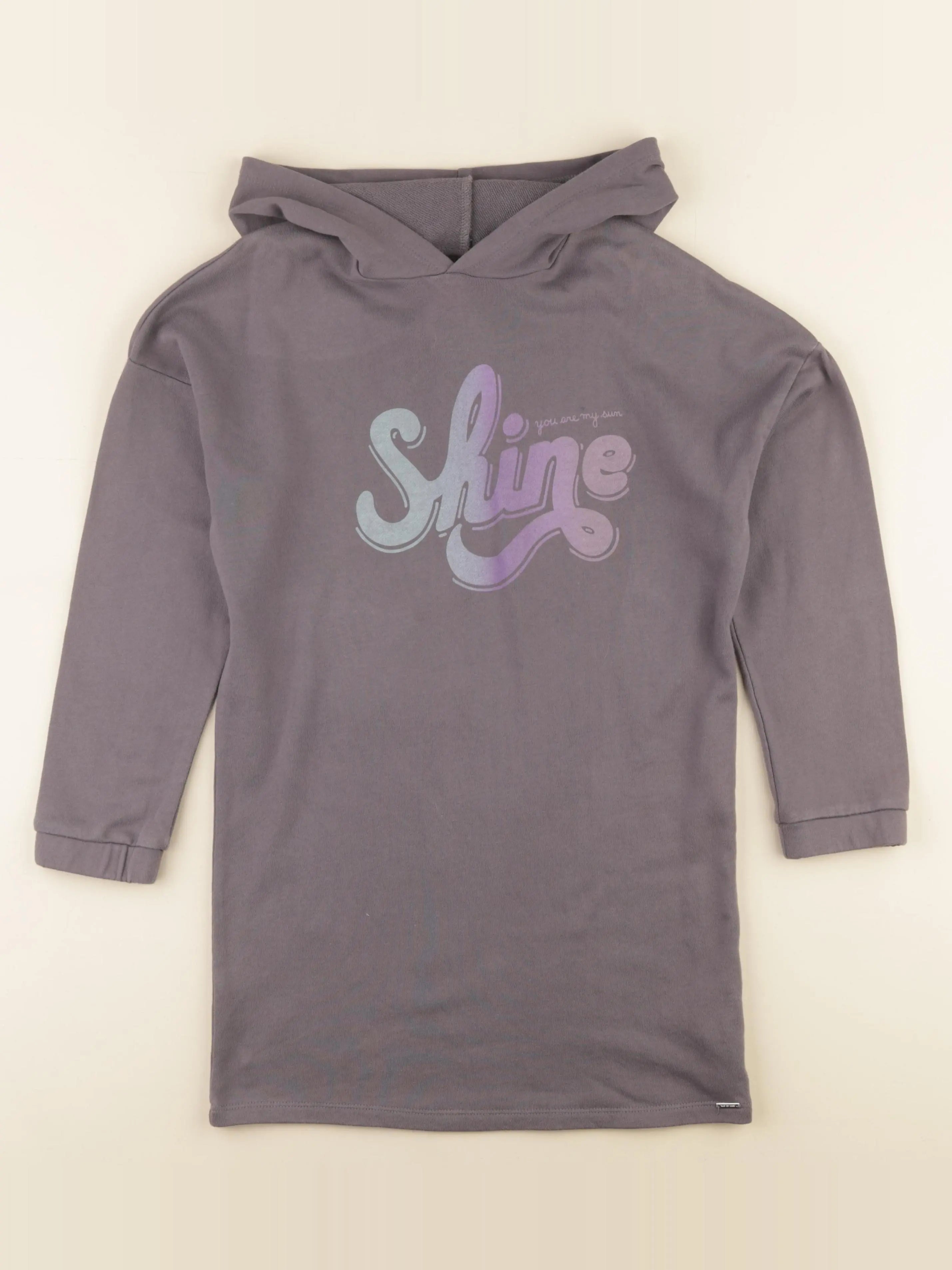 IKKS - robe gris - 10 ans