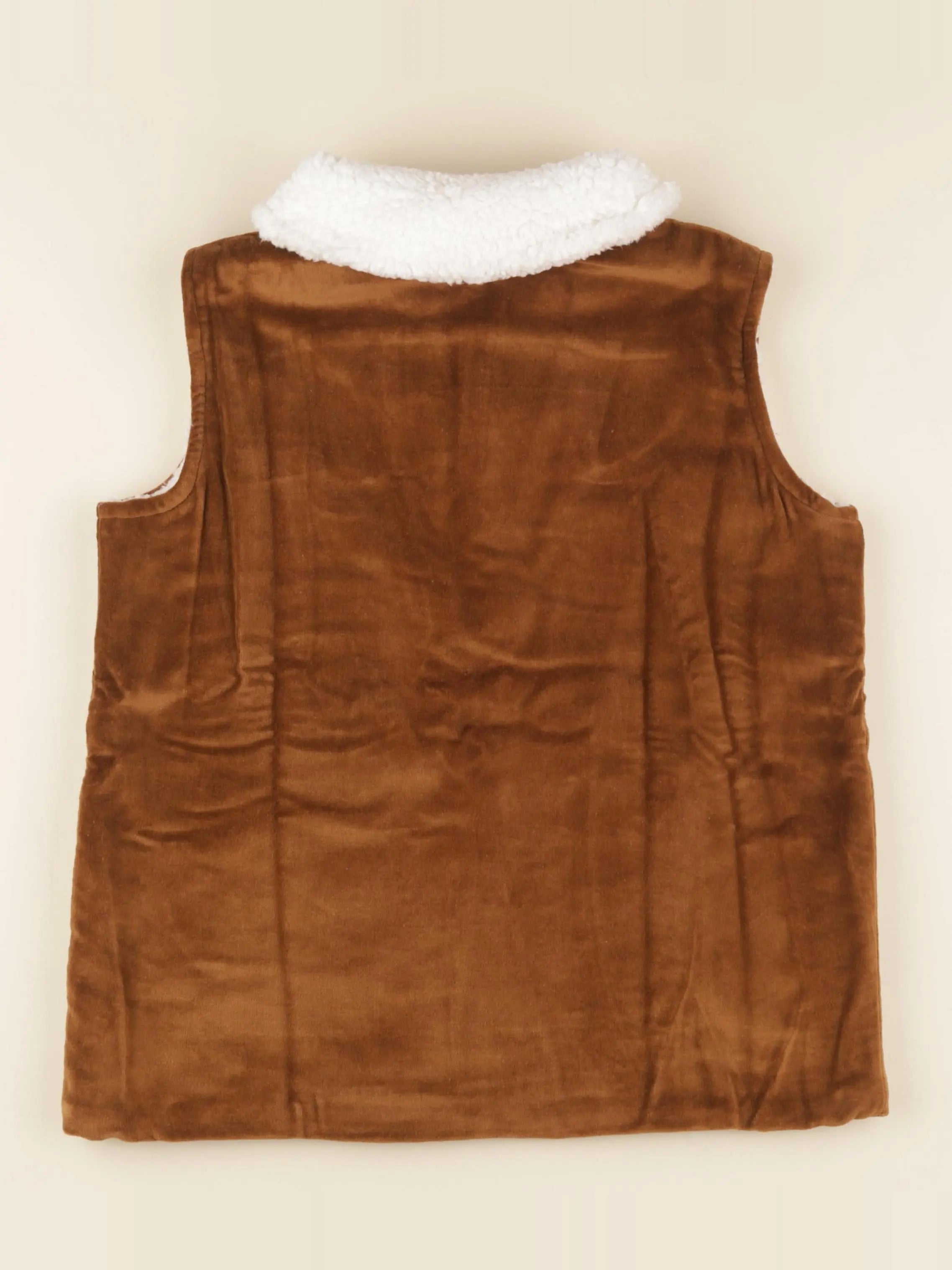 Doudoune sans manches velours Joseph