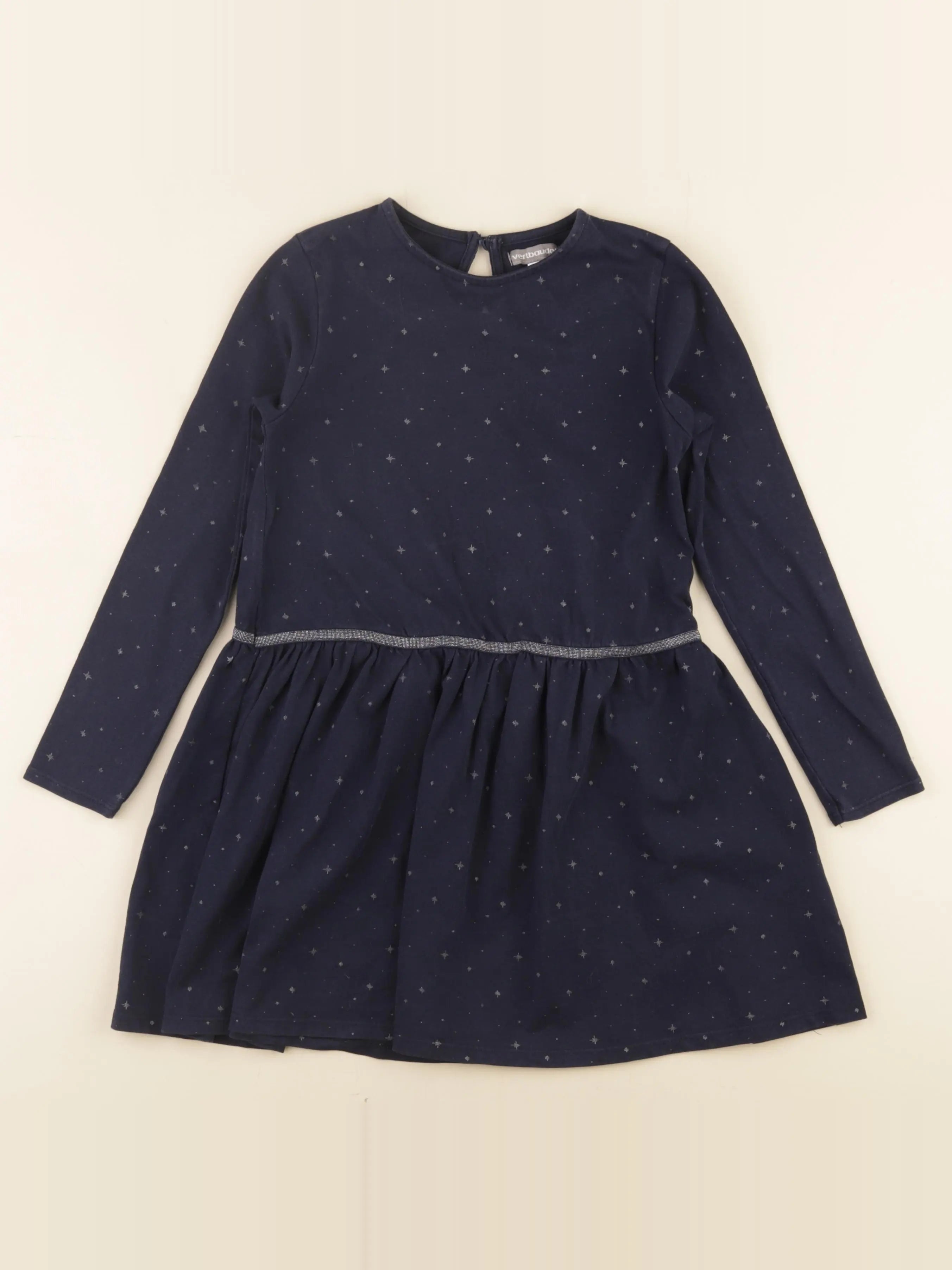Vertbaudet - robe bleu - 8 ans