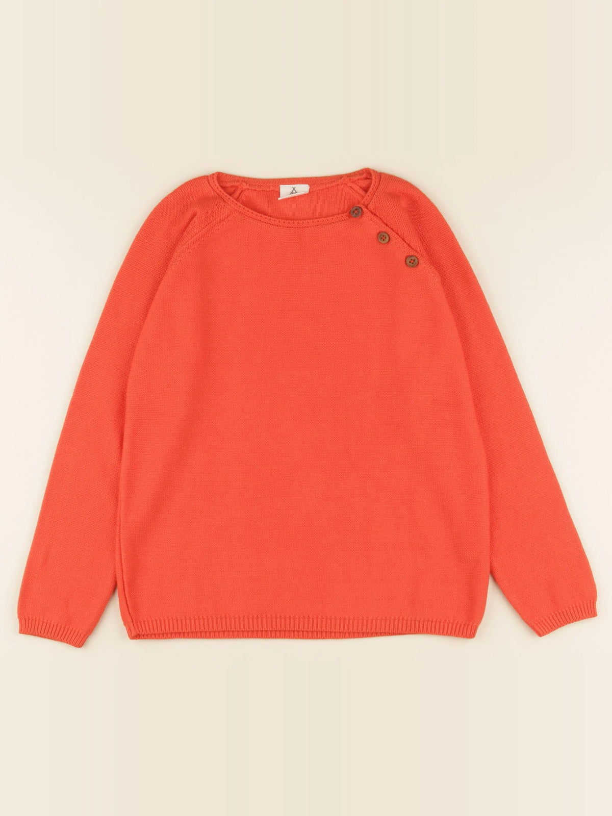 Pull Clément tangerine