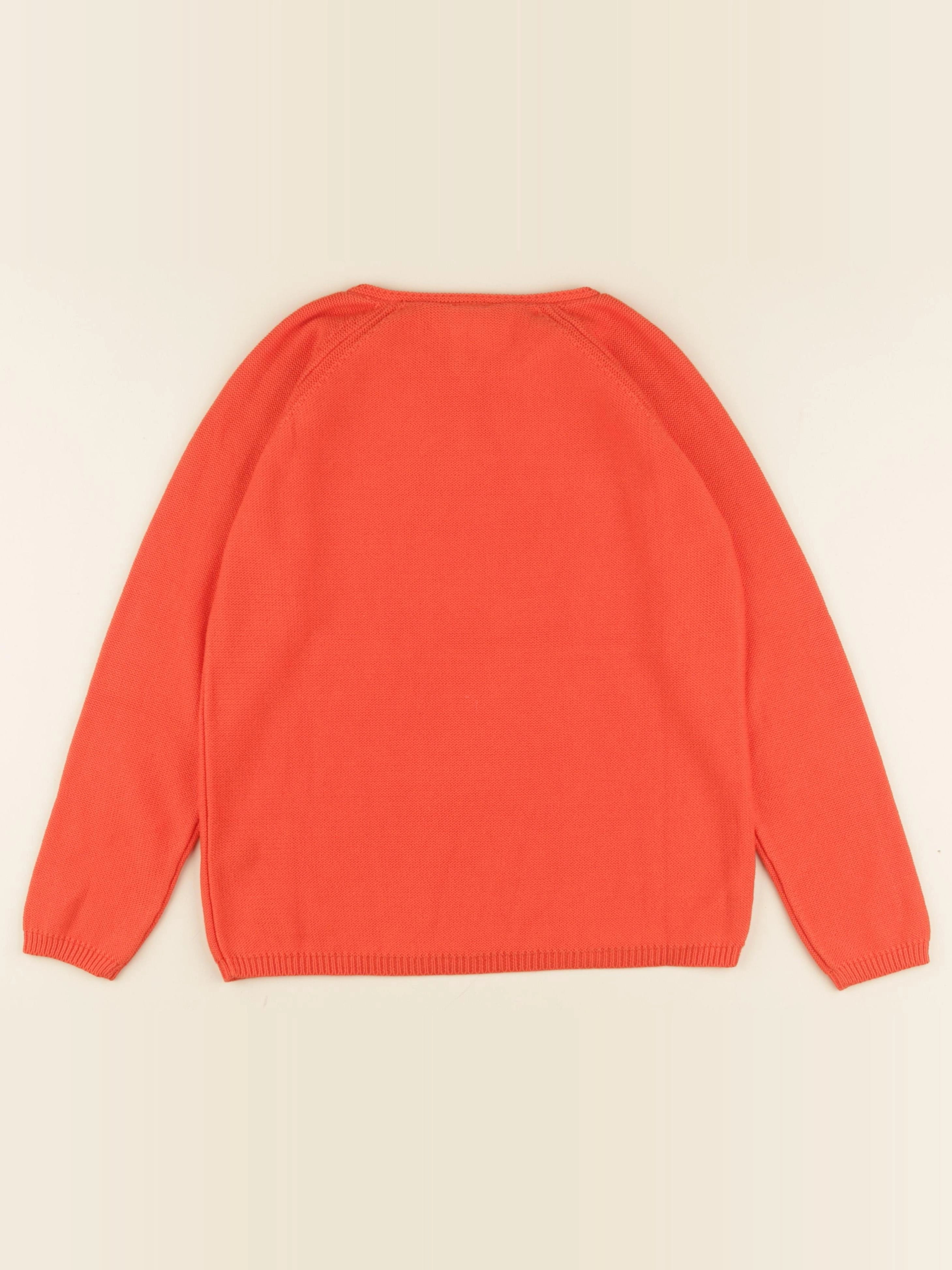 Pull Clément tangerine