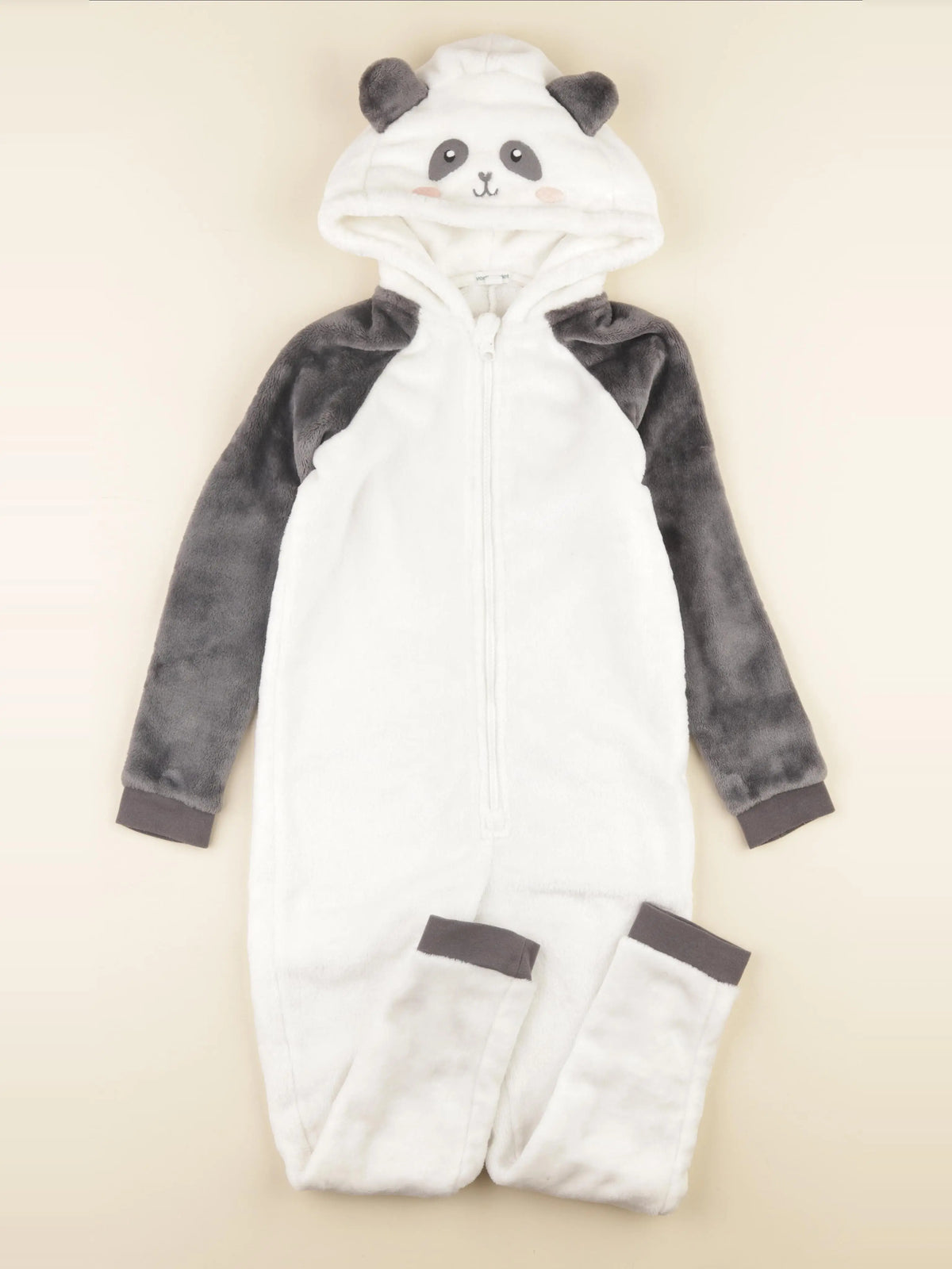 Vertbaudet - sur-pyjama blanc - 8 ans