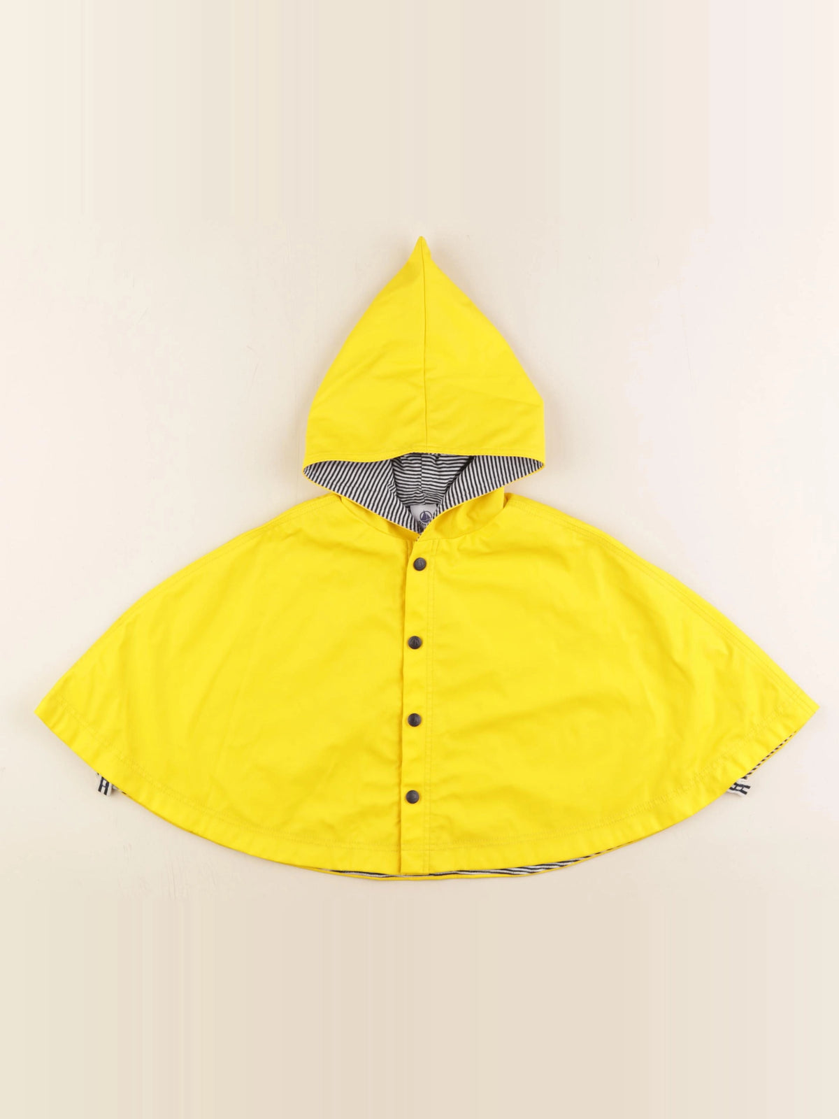 Petit Bateau - imperméable jaune - 6/12 mois
