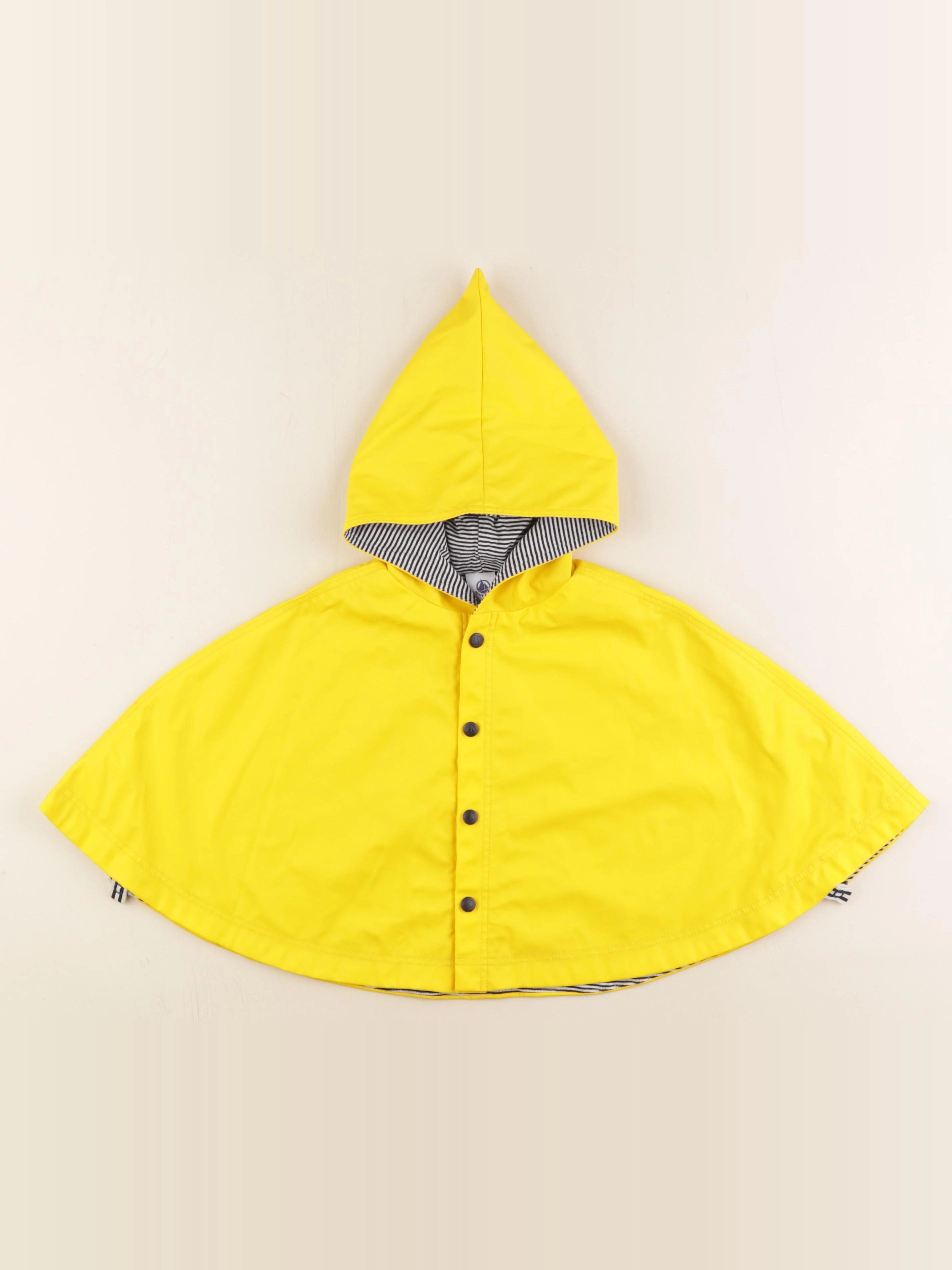 Petit Bateau - imperméable jaune - 6/12 mois