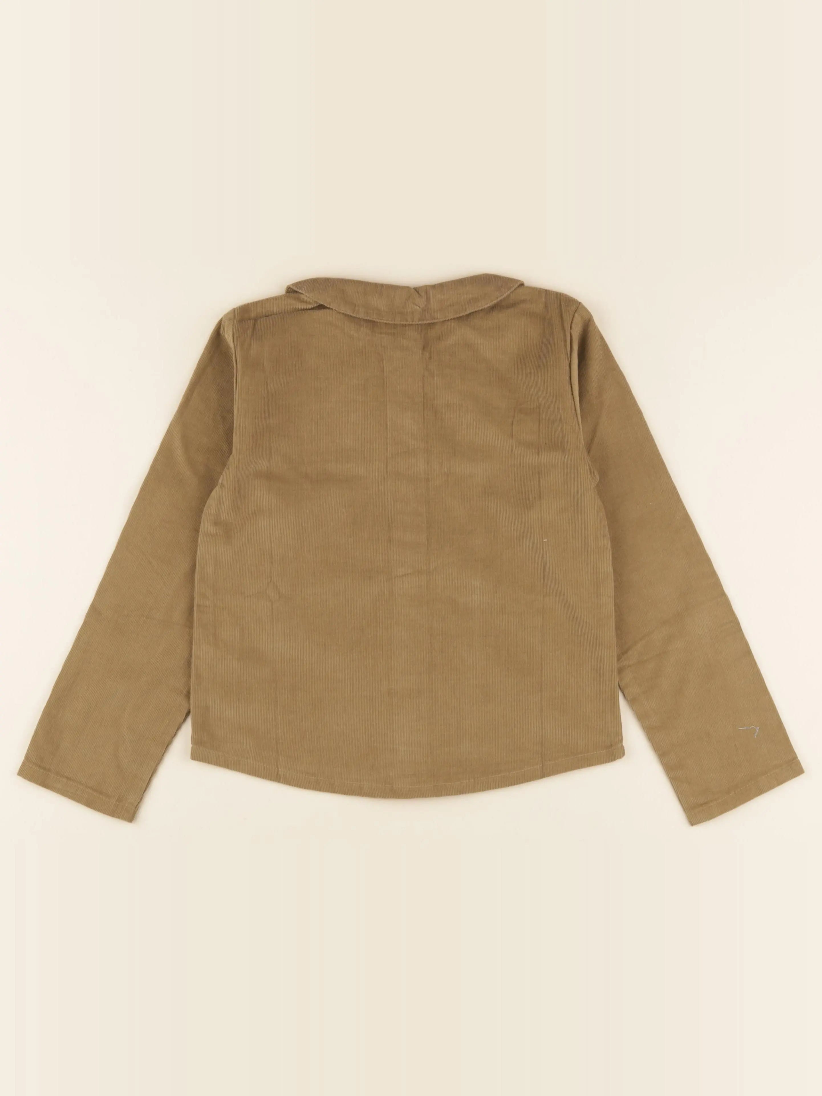 Chemise Pio velours bronze