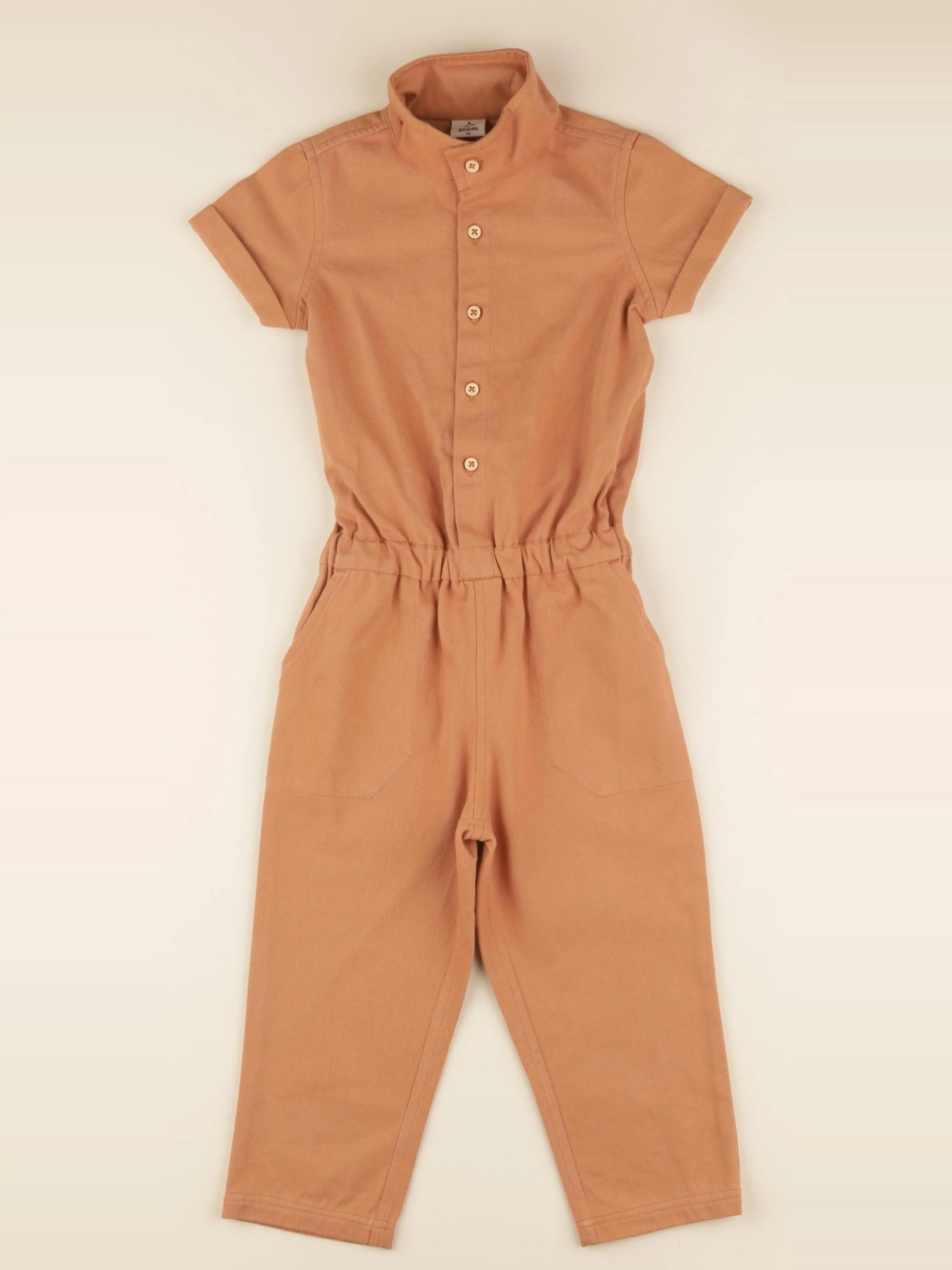 Combinaison Sophie twill moka