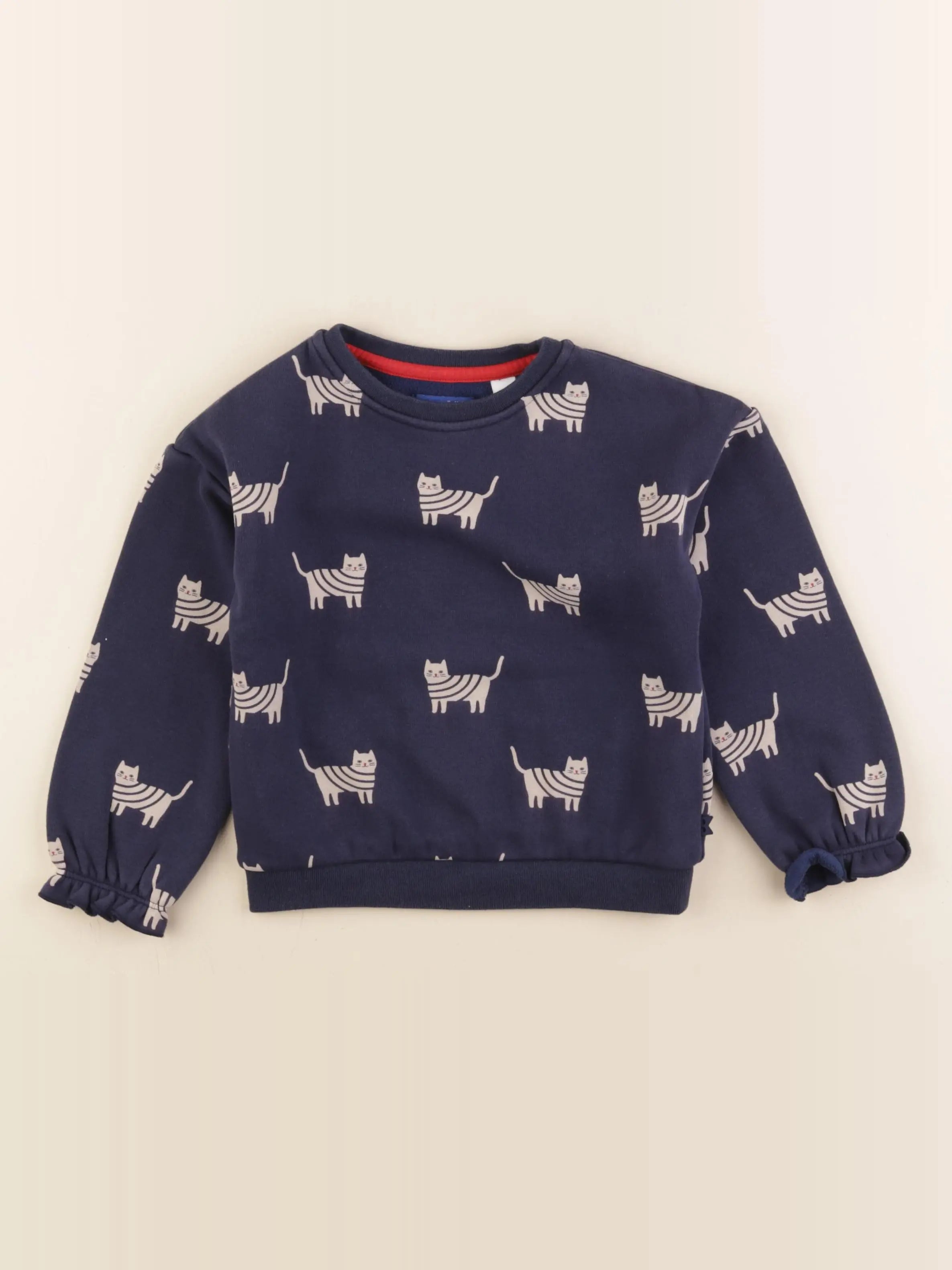 Okaidi - sweat bleu - 5 ans