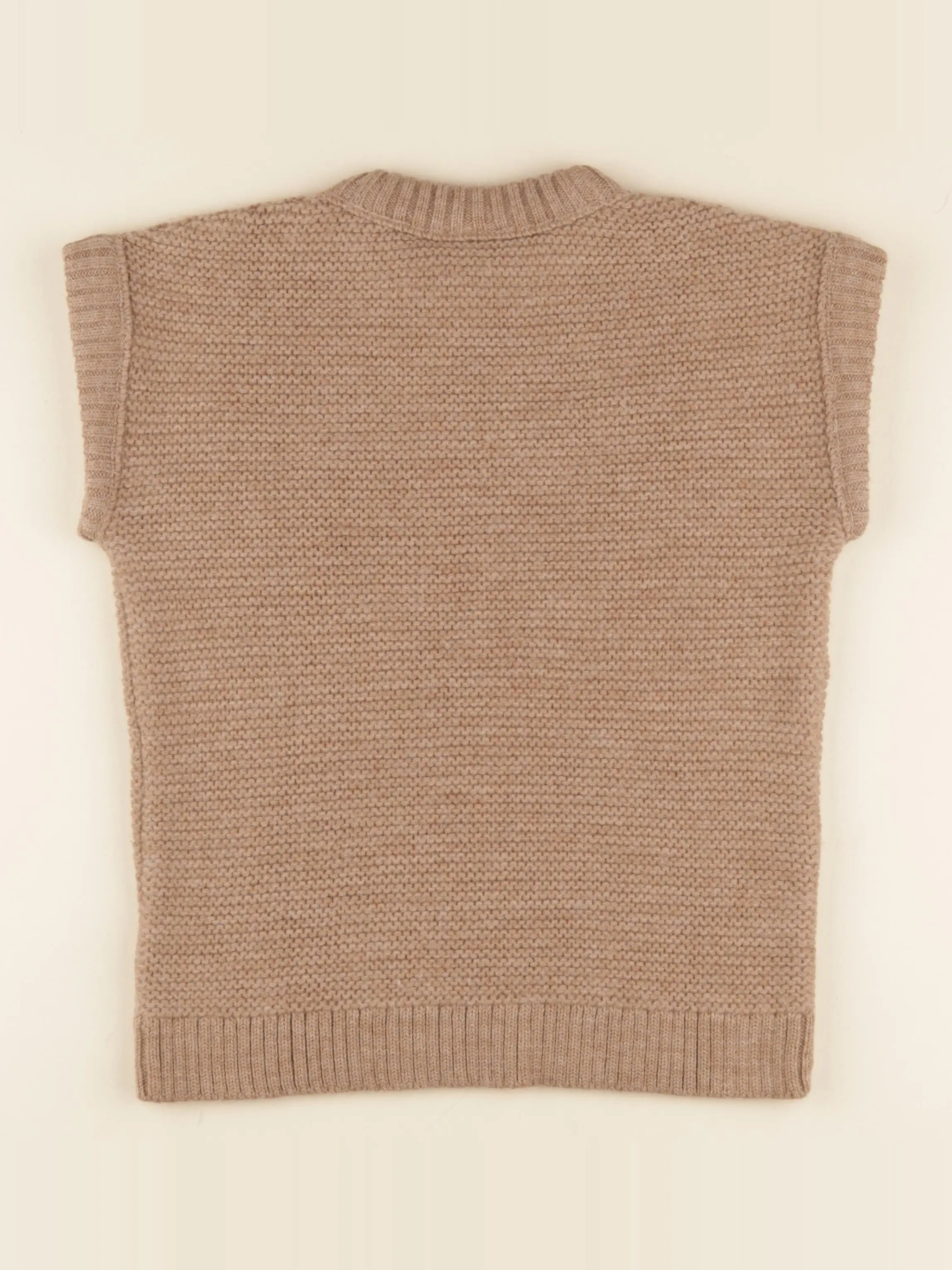 Pull Théodora beige chiné