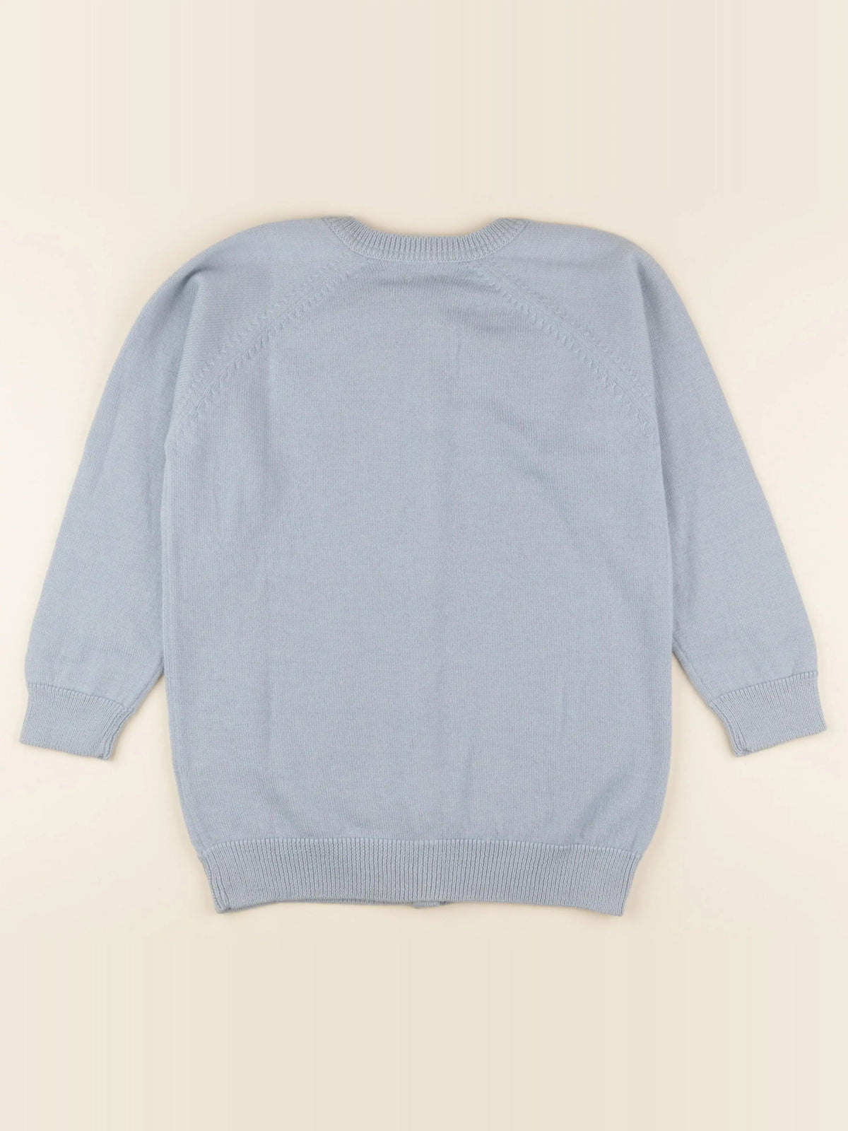 Gilet Victorien bleu chiné