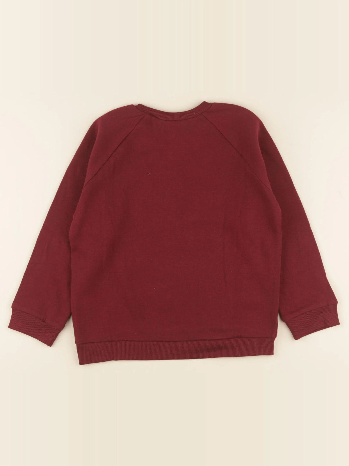 Sweat Axel rouge bourgogne