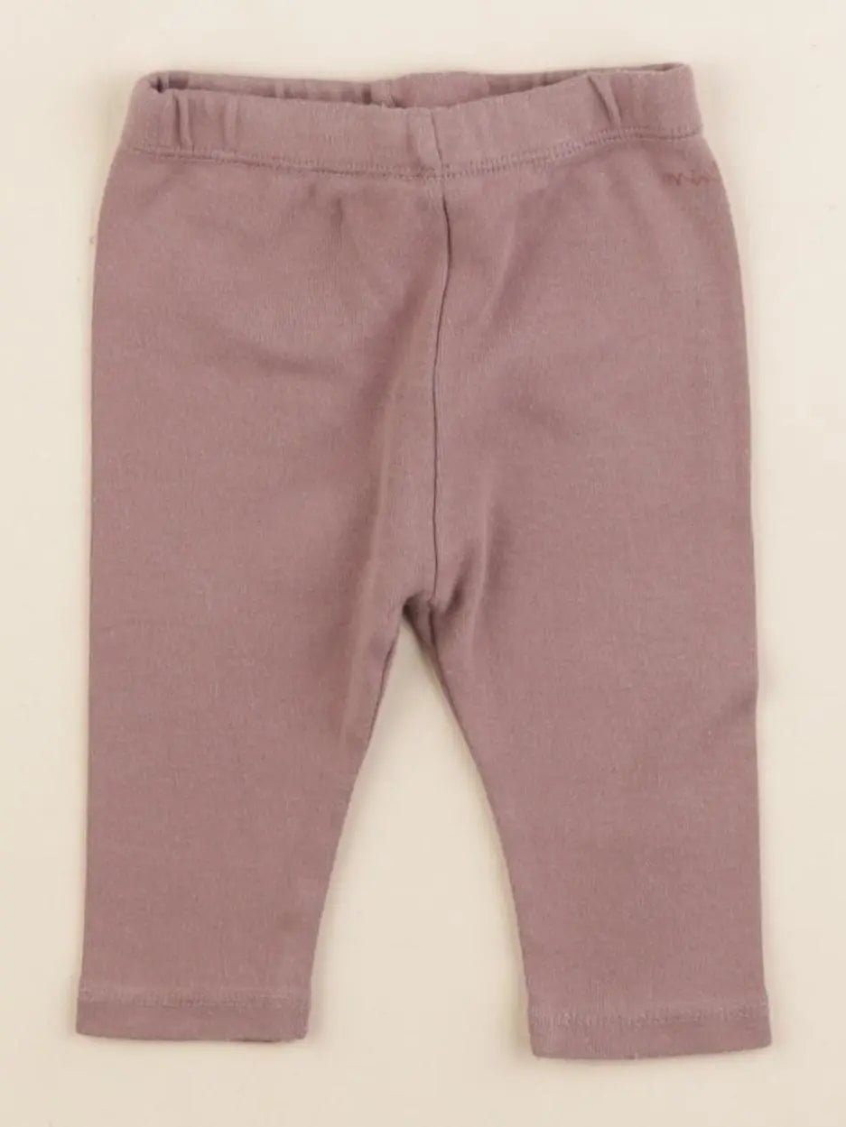 Zara - legging marron - 1/3 mois