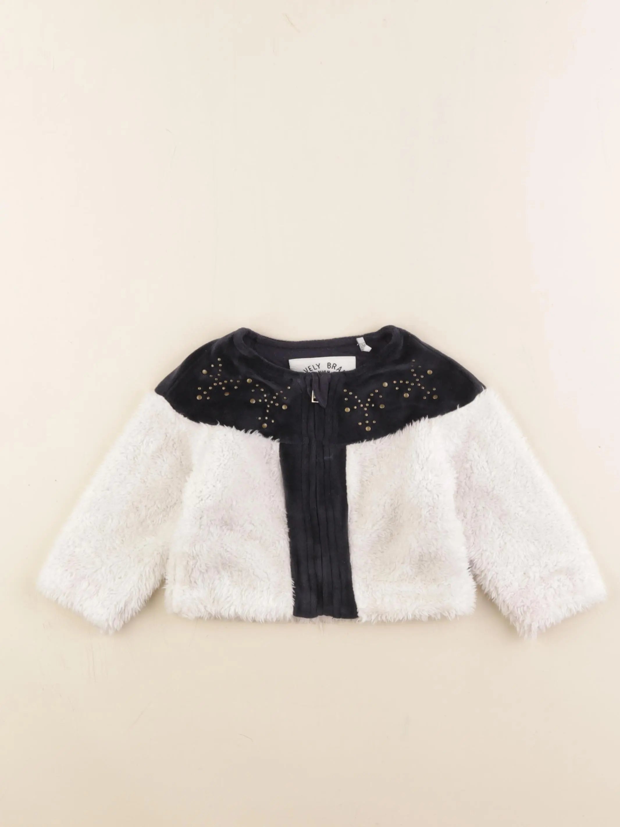 IKKS - veste blanc - 12 mois