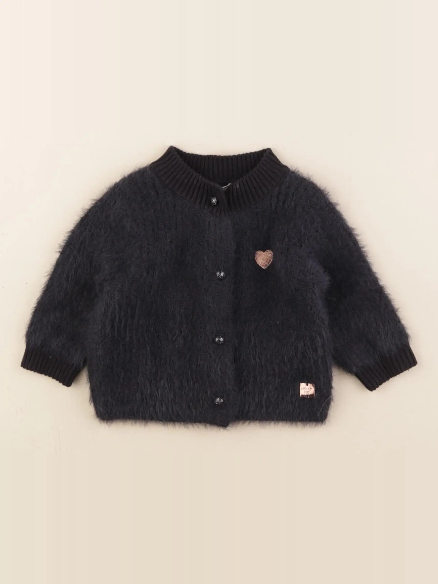 Carrément Beau - gilet bleu - 3 mois