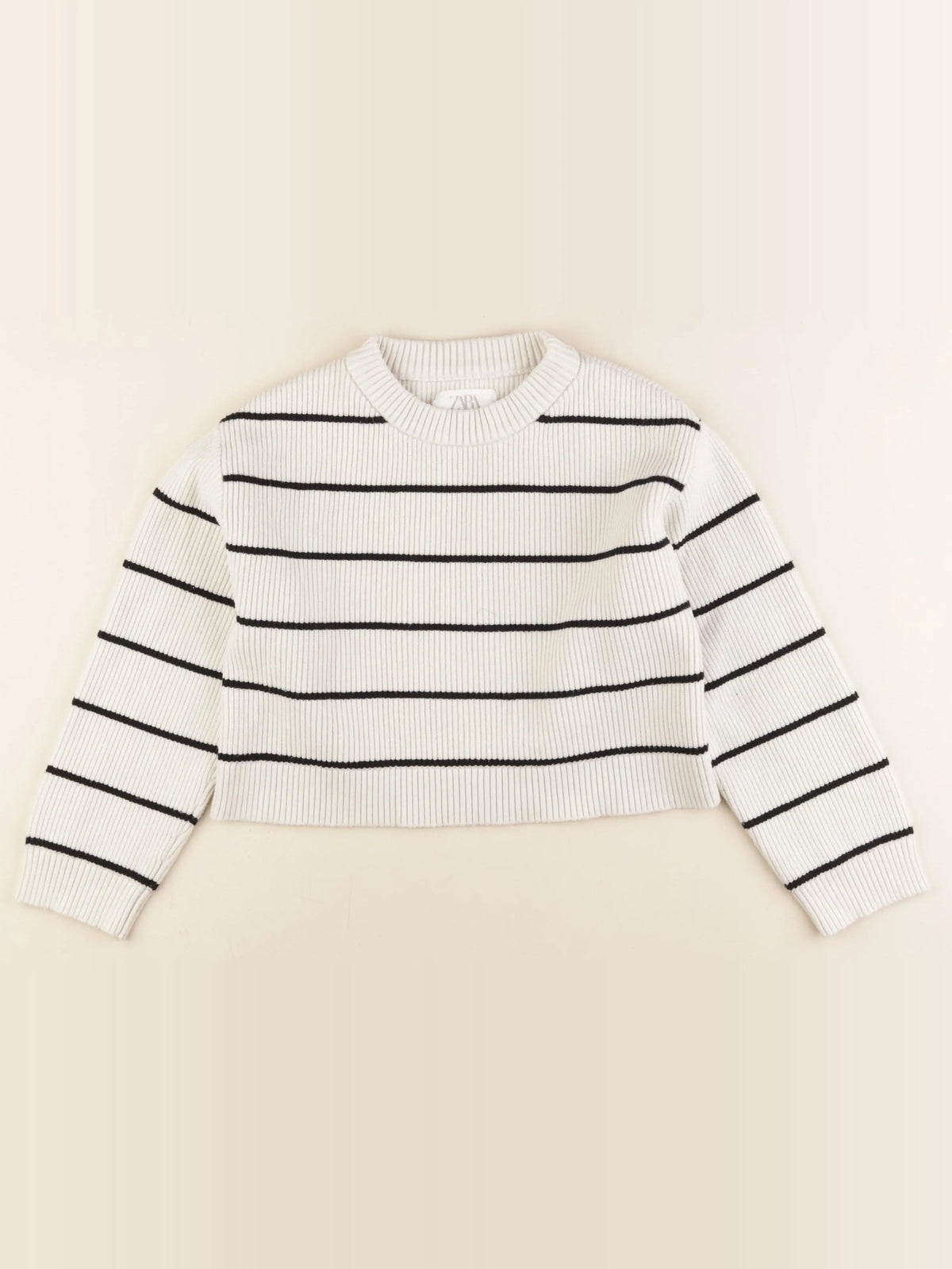 Zara - pull beige - 9/10 ans