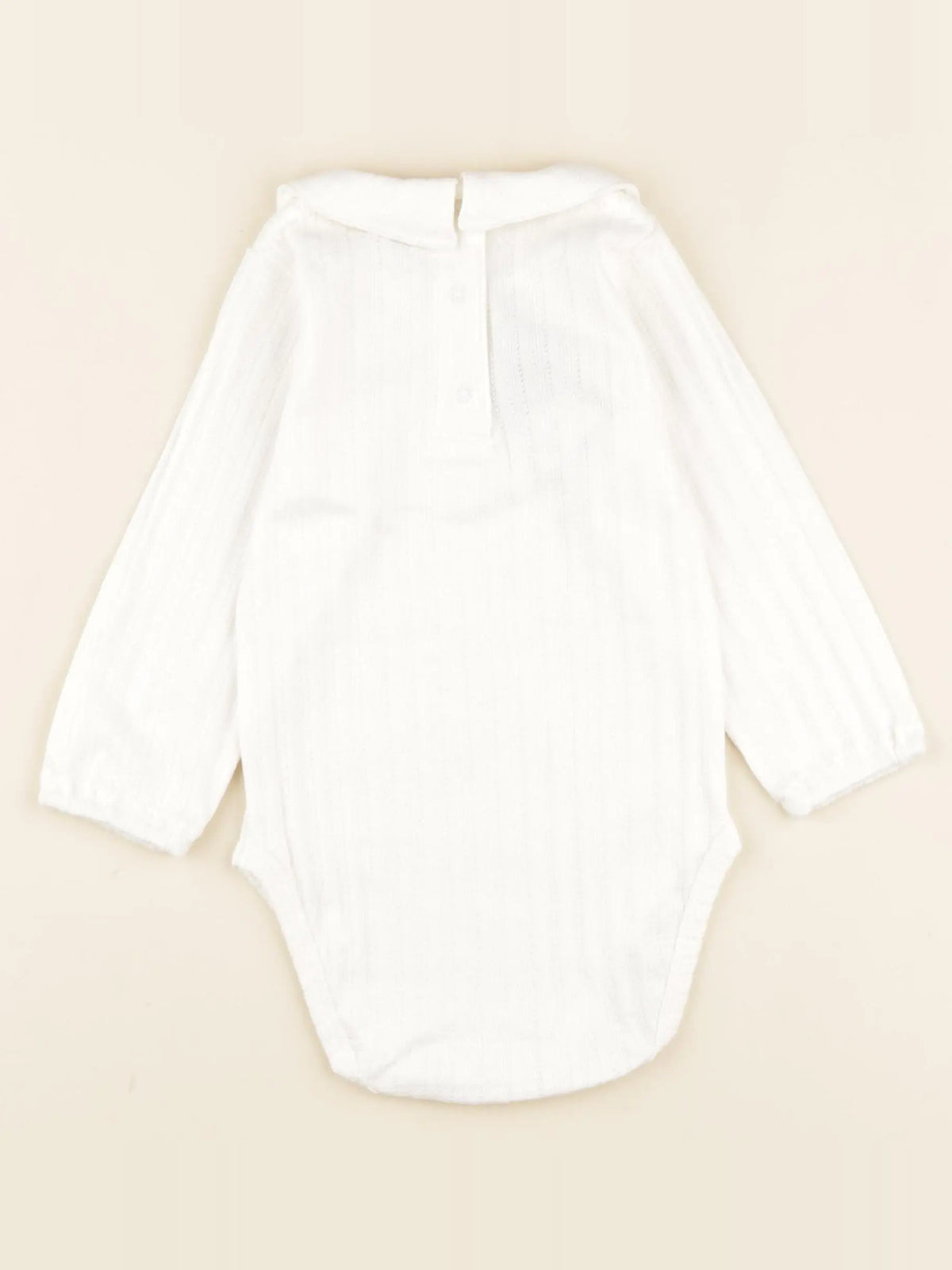 Body Pia col rond blanc