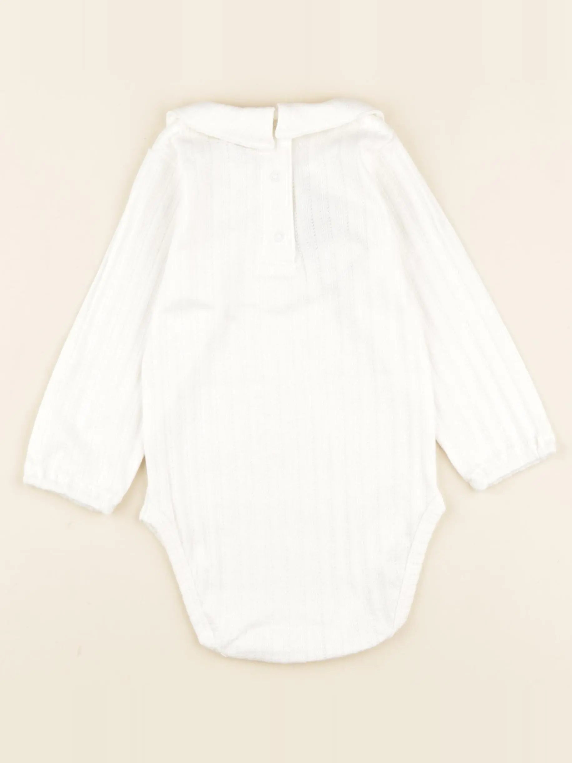 Body Pia col rond blanc