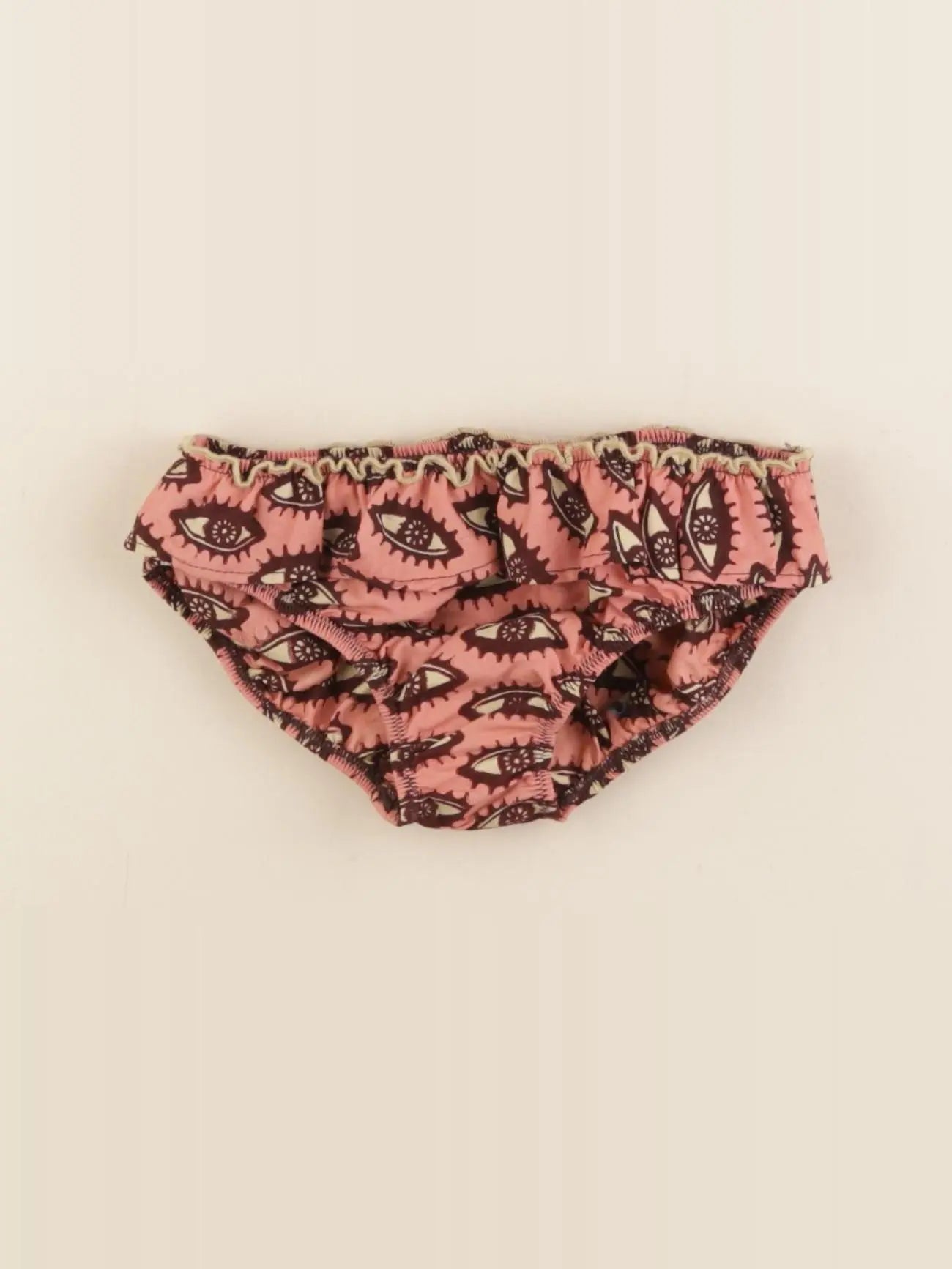 Monoprix x Maison Chateau rouge - maillot de bain rose - 4/5 ans