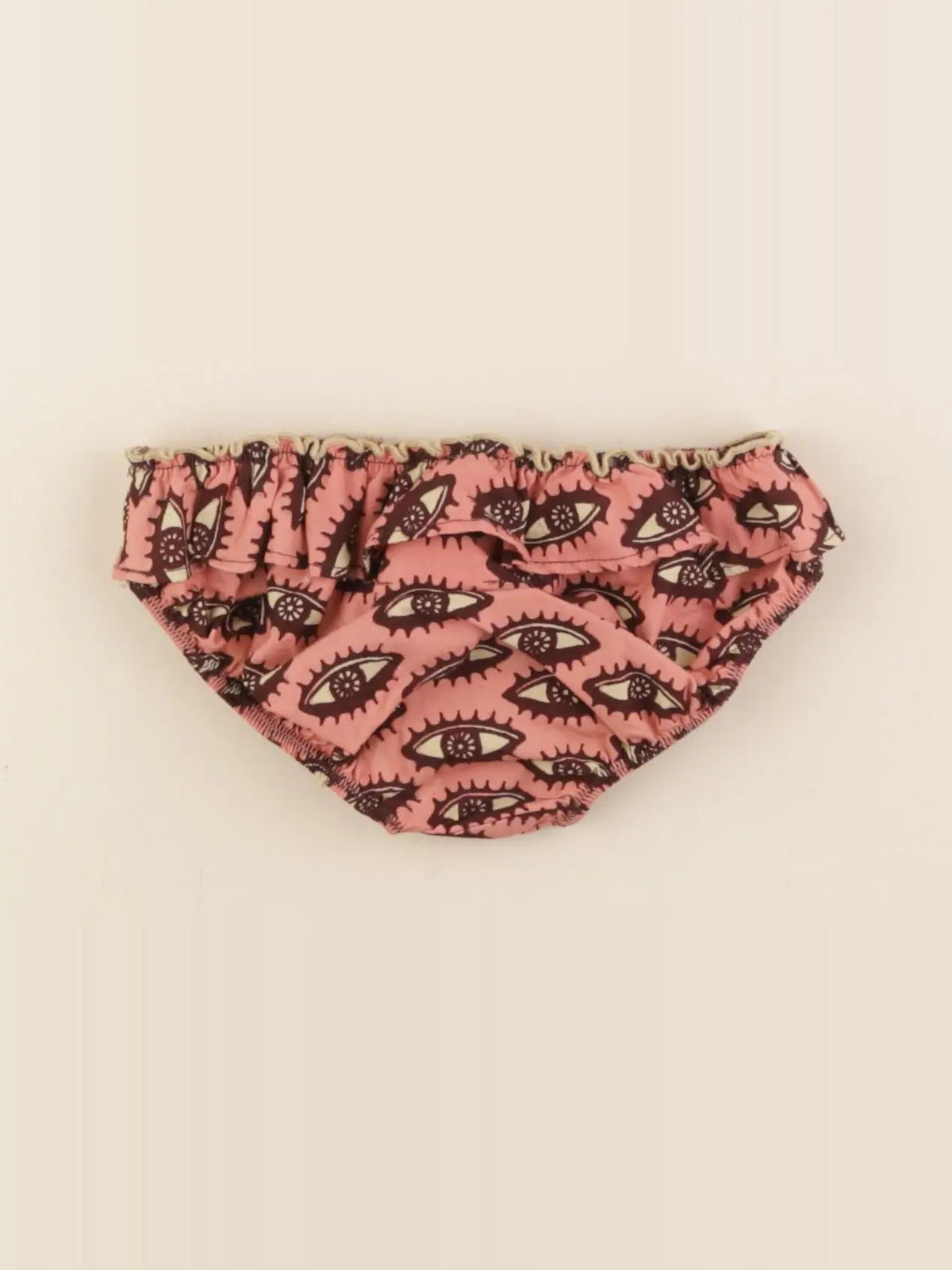 Monoprix x Maison Chateau rouge - maillot de bain rose - 4/5 ans