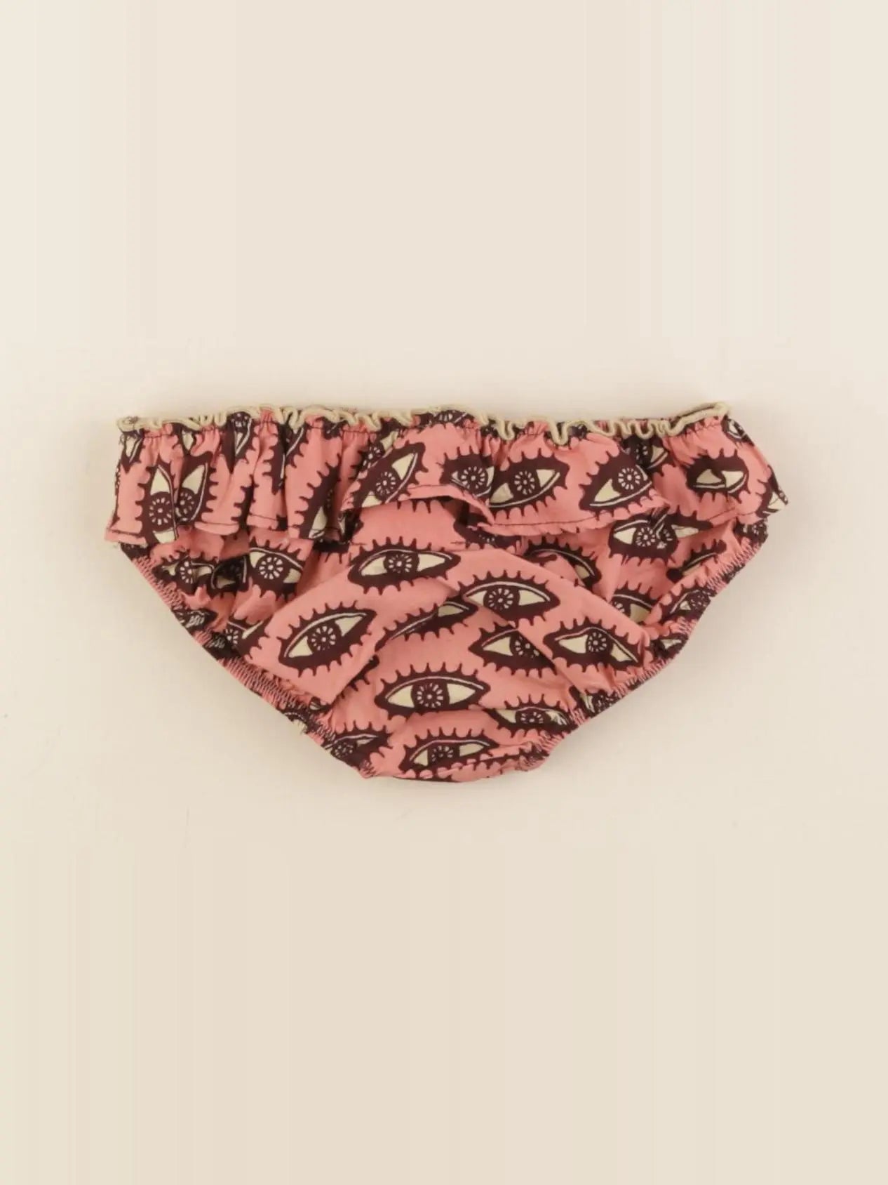 Monoprix x Maison Chateau rouge - maillot de bain rose - 4/5 ans