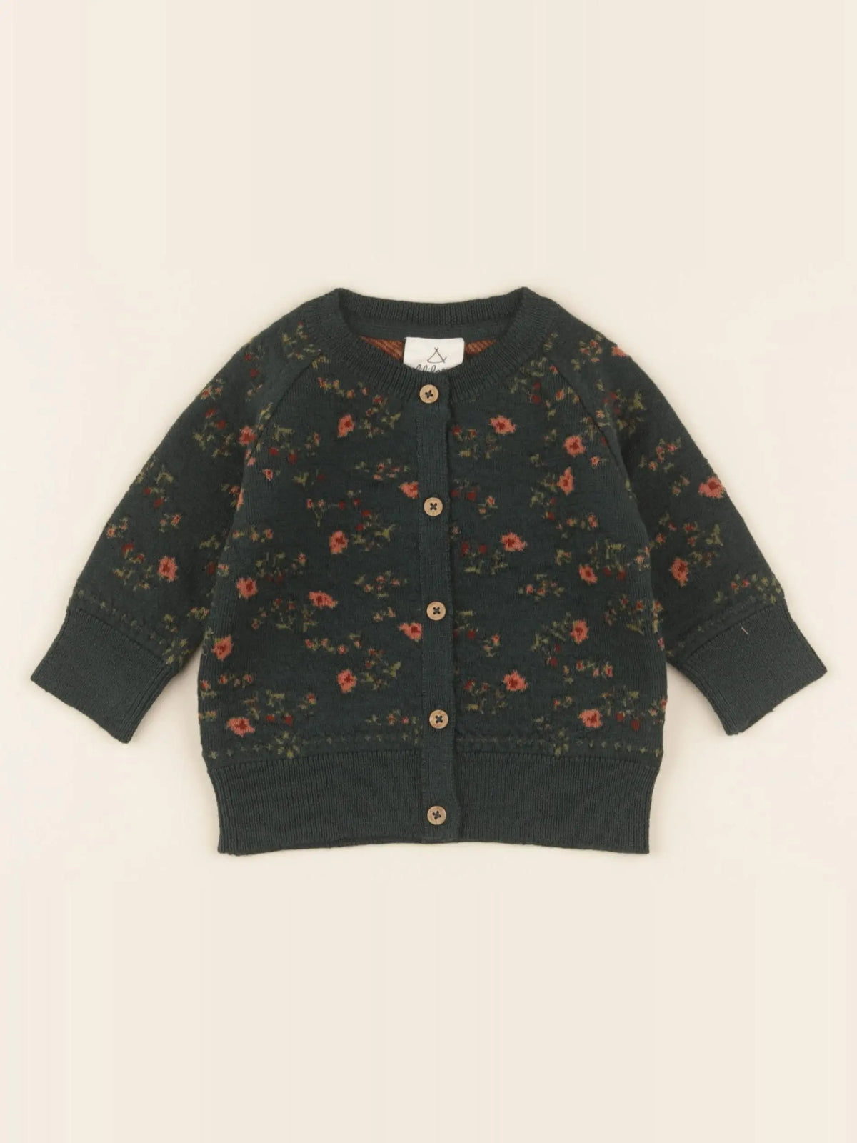 Gilet Vicoire jacquard vert