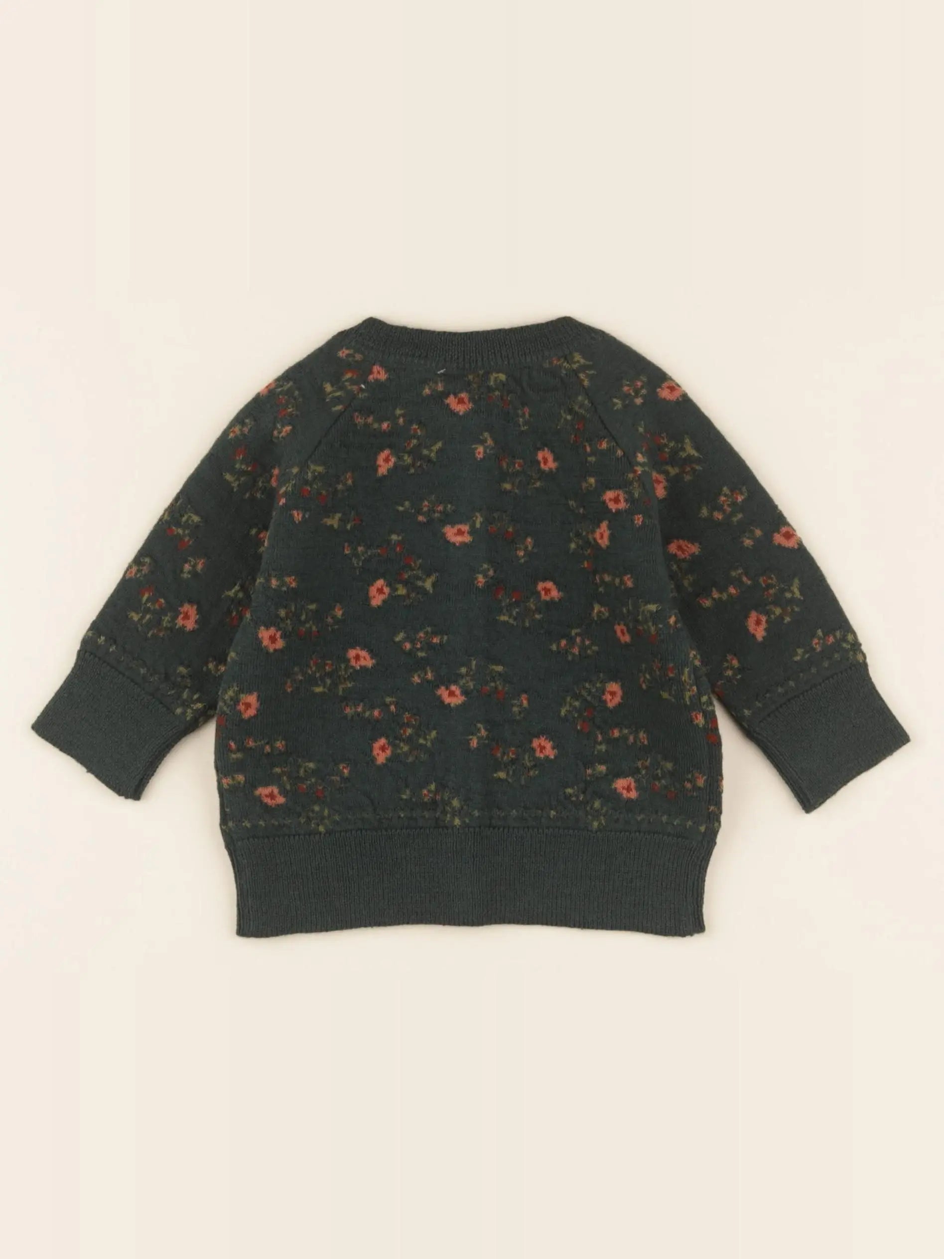 Gilet Vicoire jacquard vert