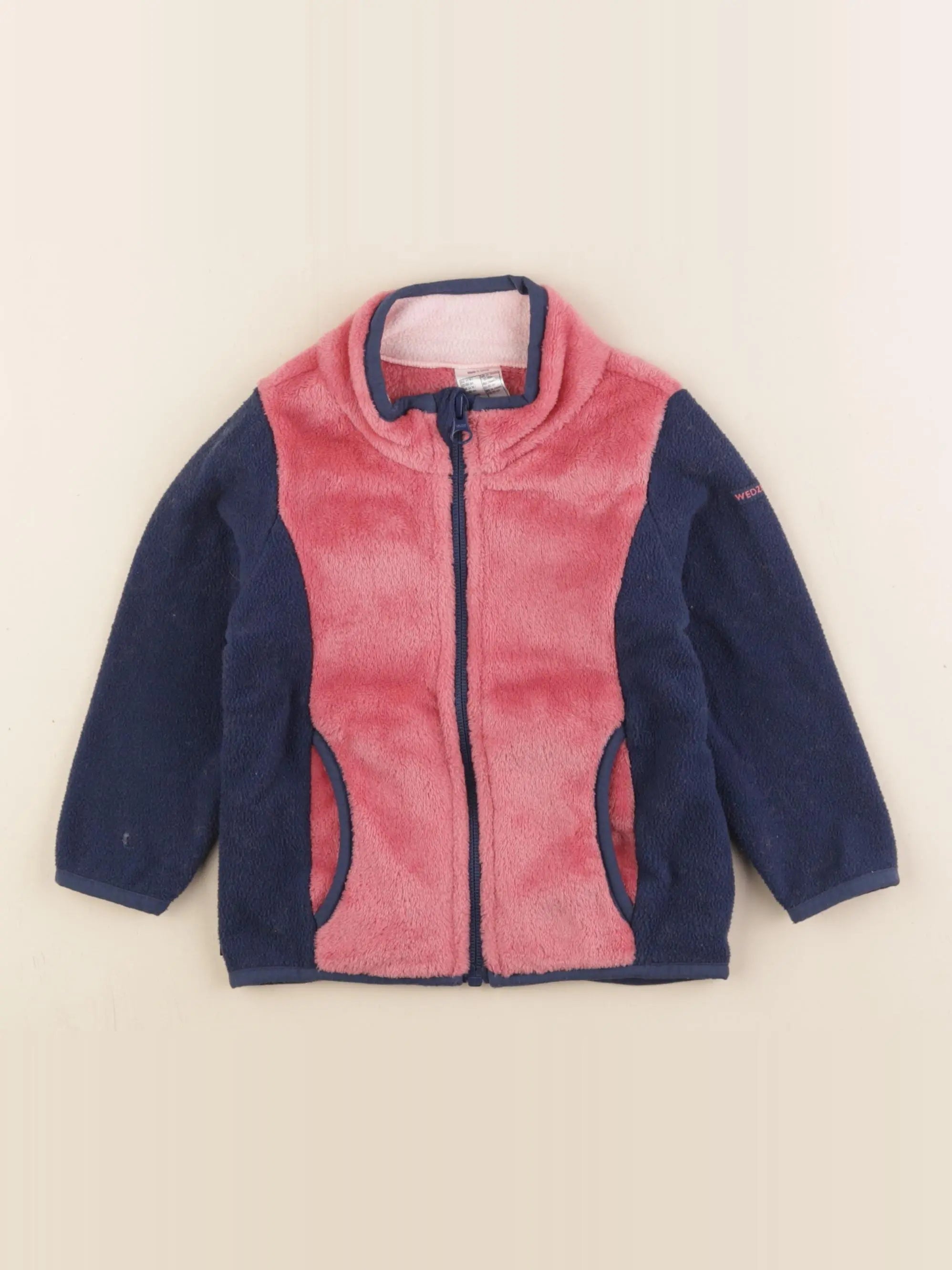 Decathlon ski - polaire rose - 24 mois