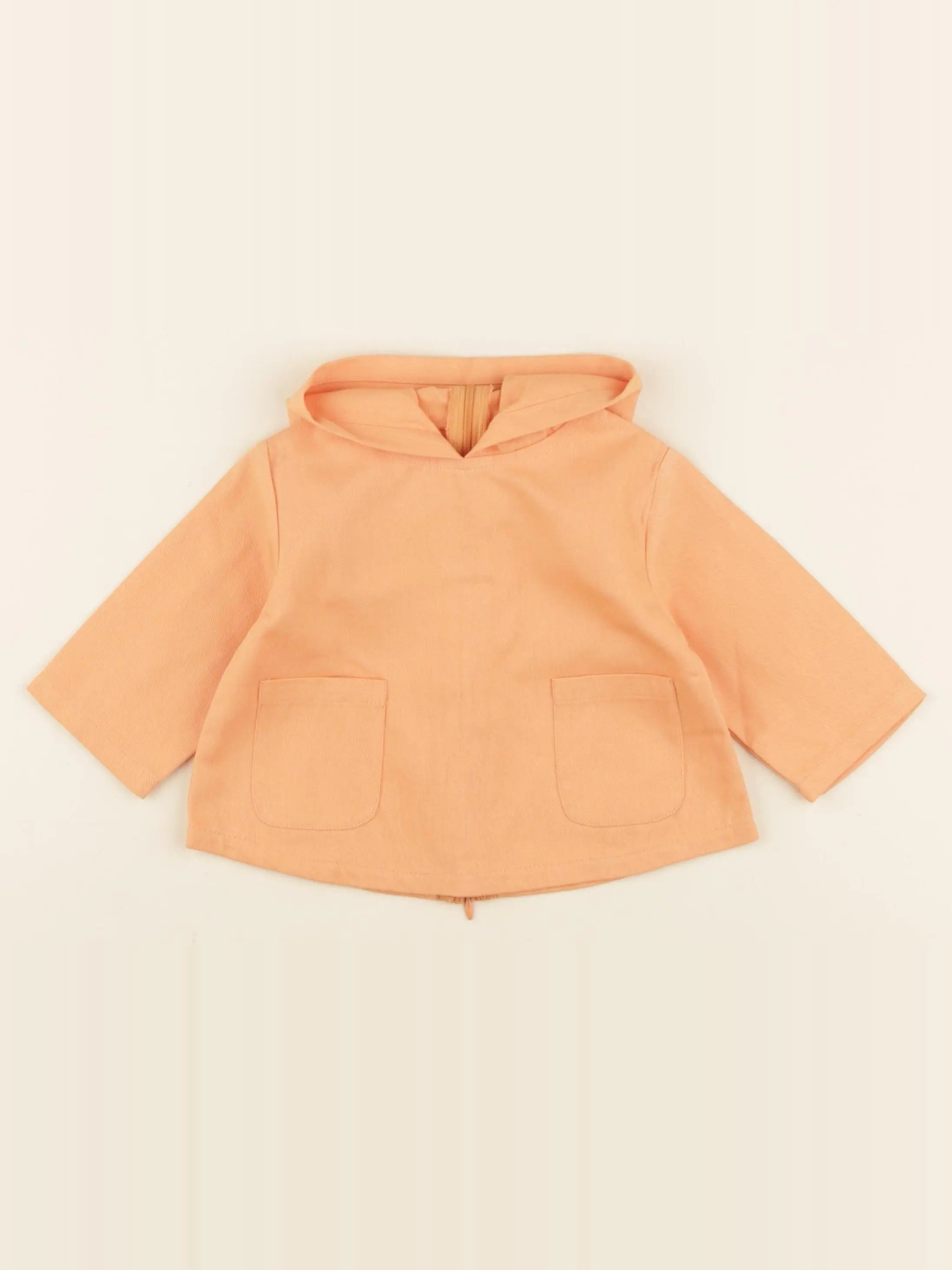 Burnou Anatole twill mangue