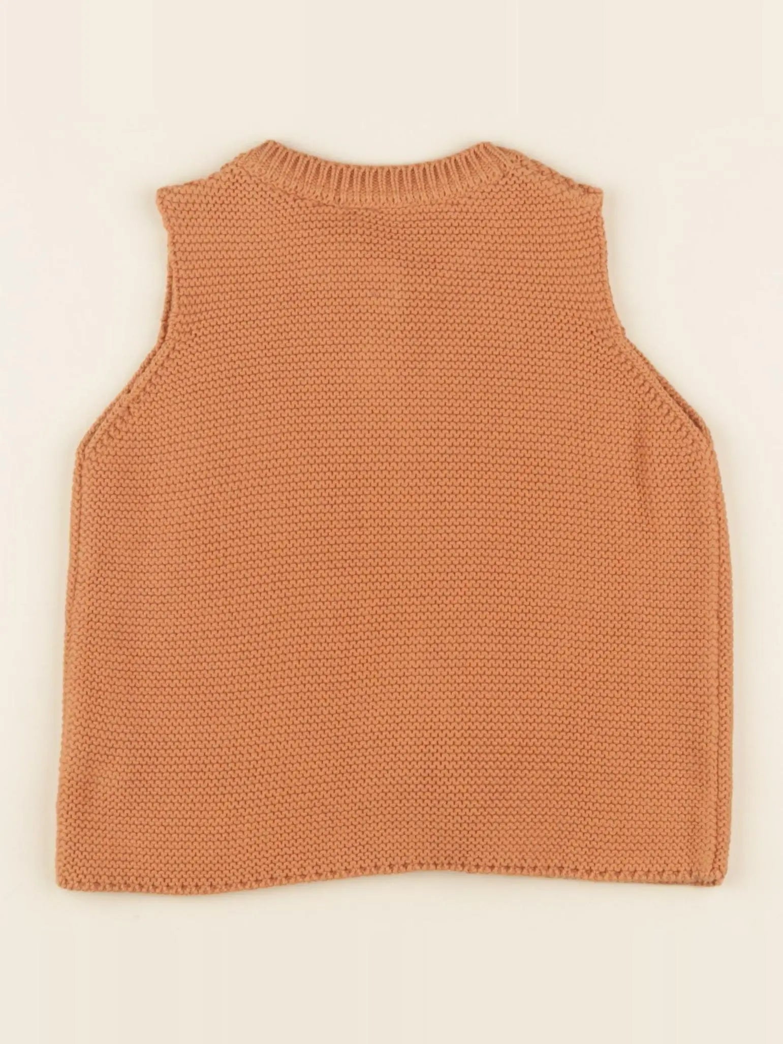 Gilet Agathe moka