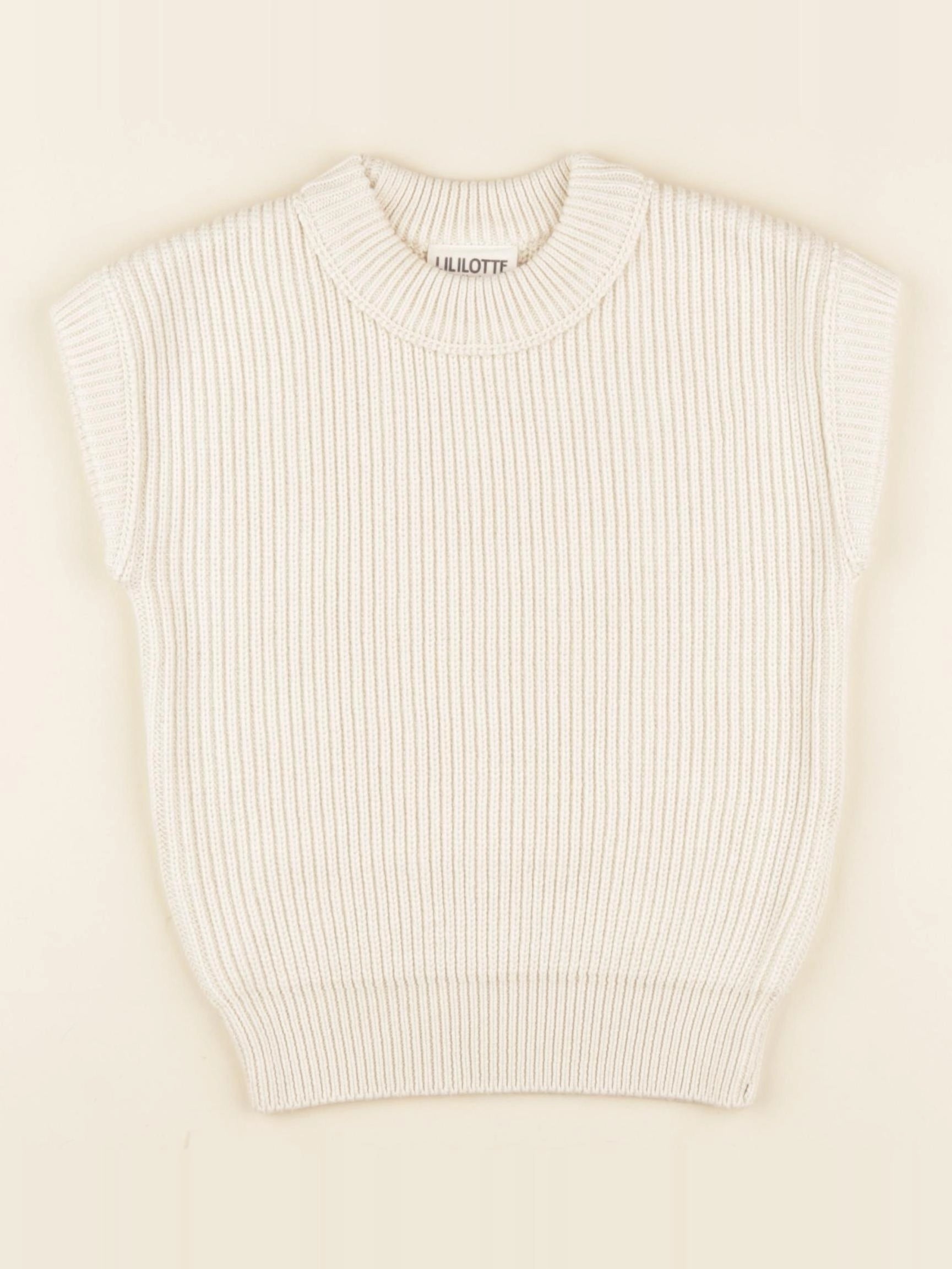 Pull Théodora tricot écru