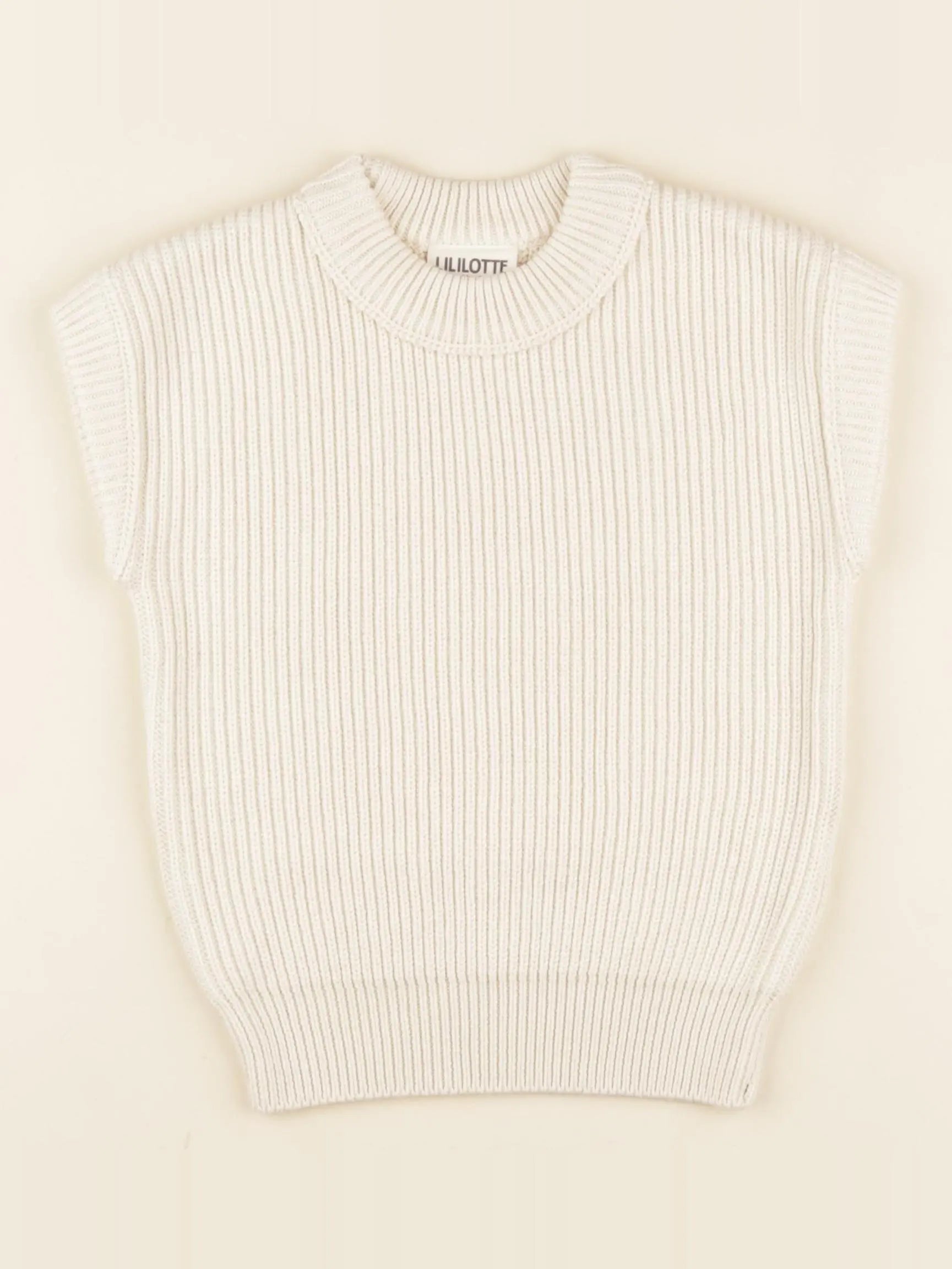 Pull Théodora tricot écru