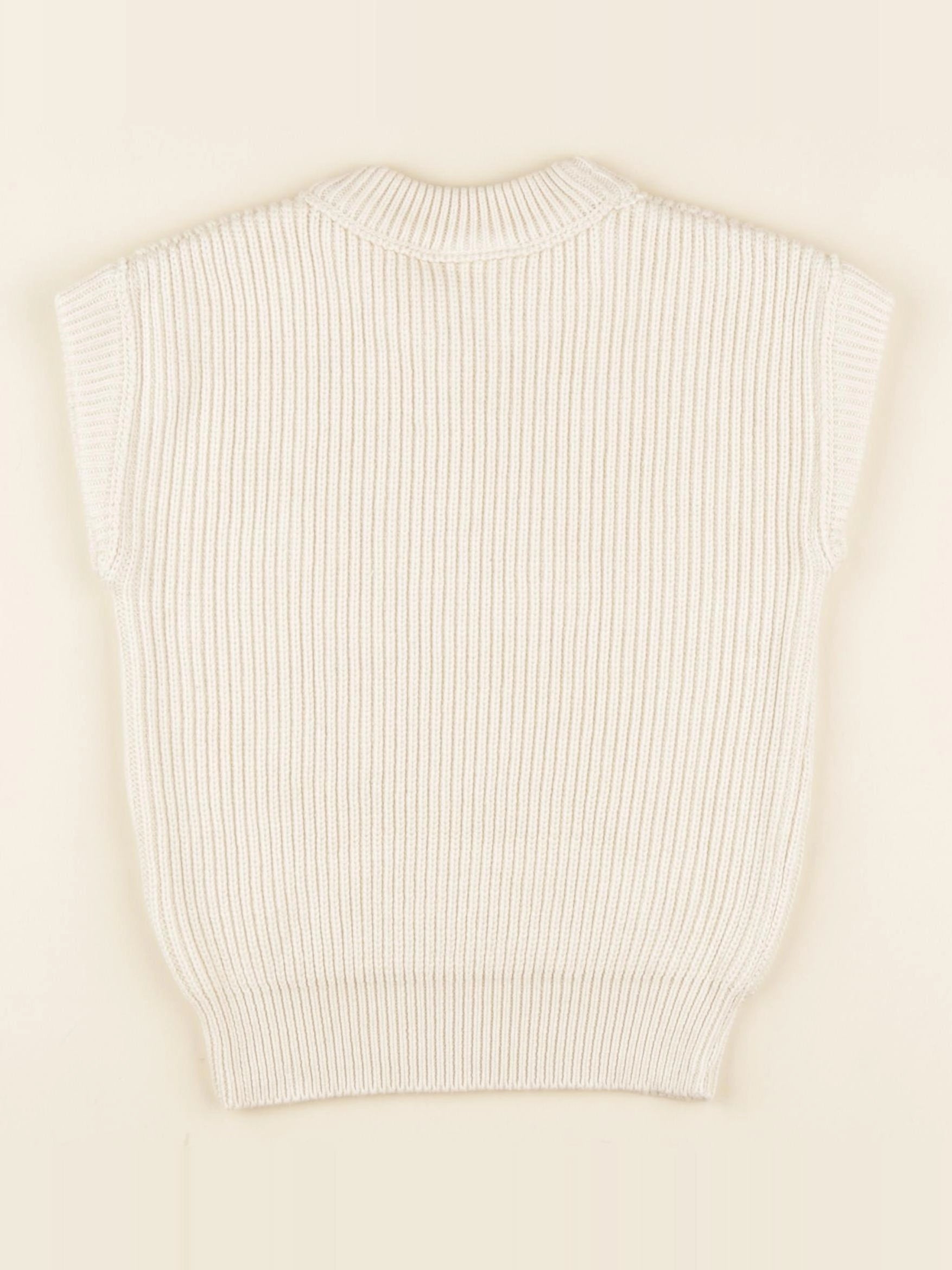 Pull Théodora tricot écru