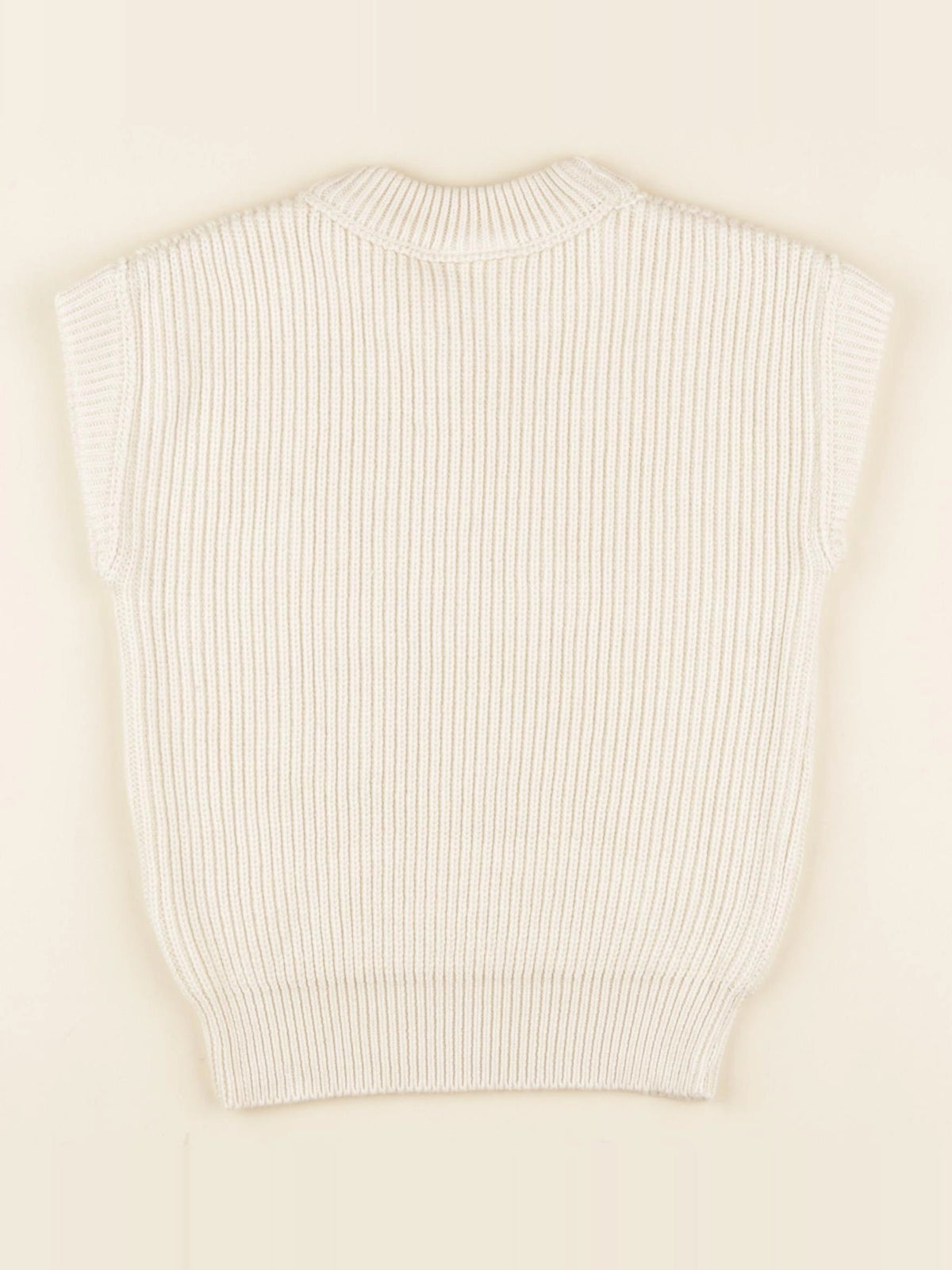 Pull Théodora tricot écru