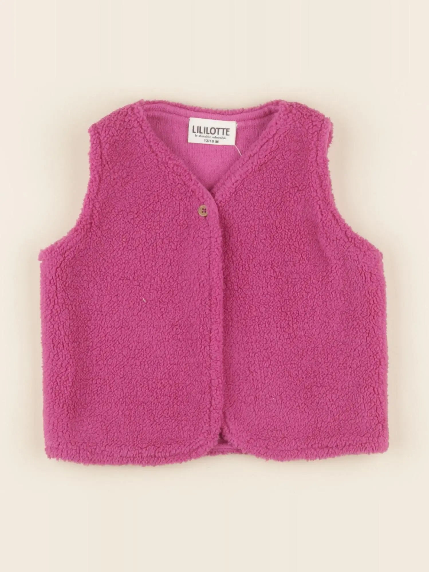 Gilet sans manches Ambroise orchidée