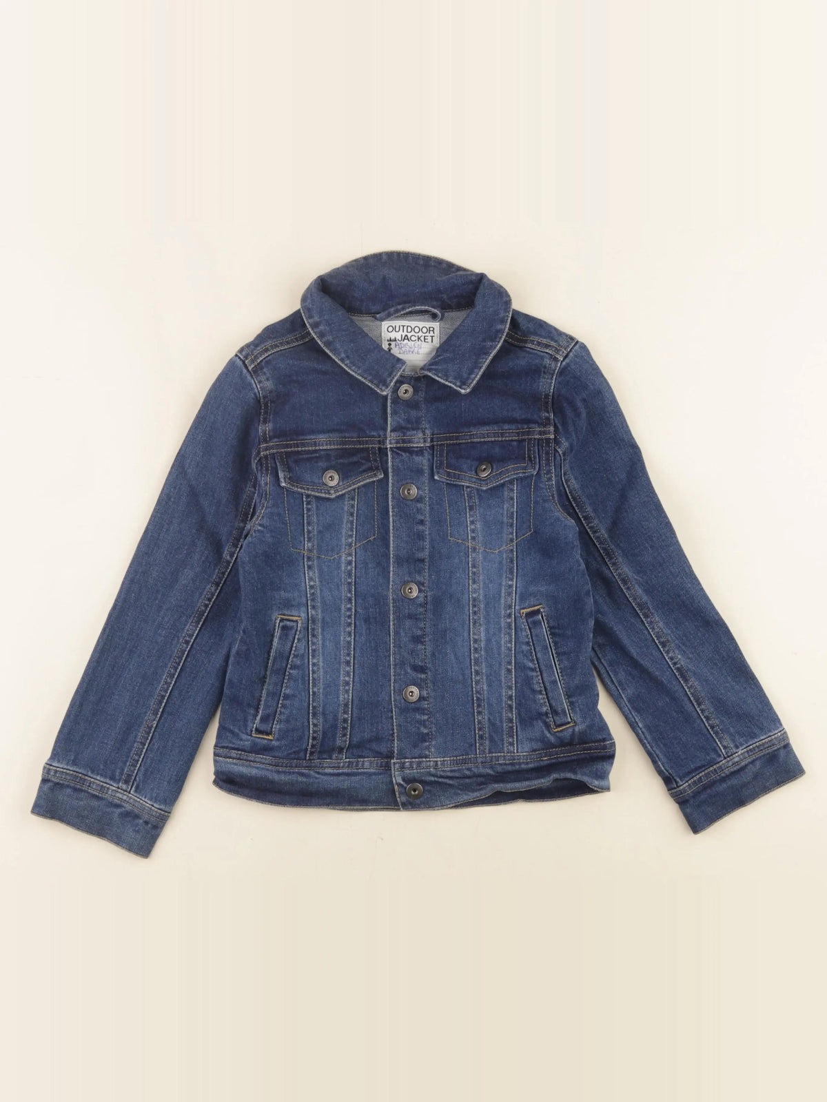 Vertbaudet - veste bleu - 6 ans