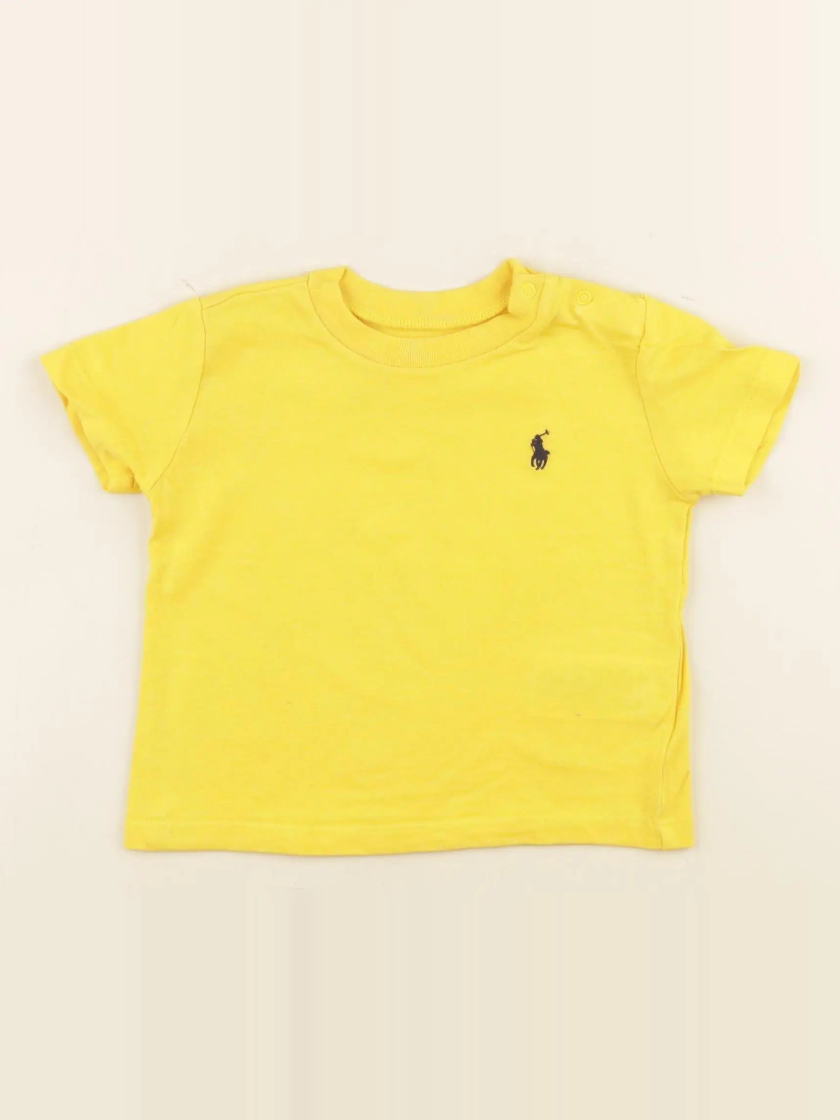 Ralph Lauren - tee-shirt jaune - 9 mois